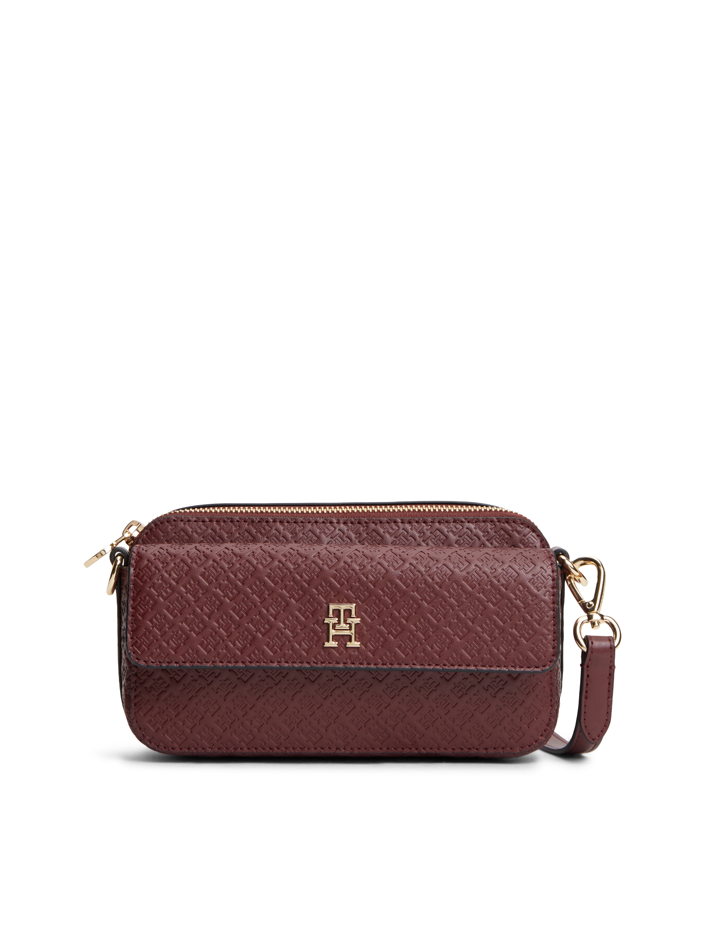 Tommy Hilfiger Sac à bandoulière »TH ICON CAMERA BAG MONO« Mini sac, sac bandoulière, sac à épaule avec embossage du logo TH