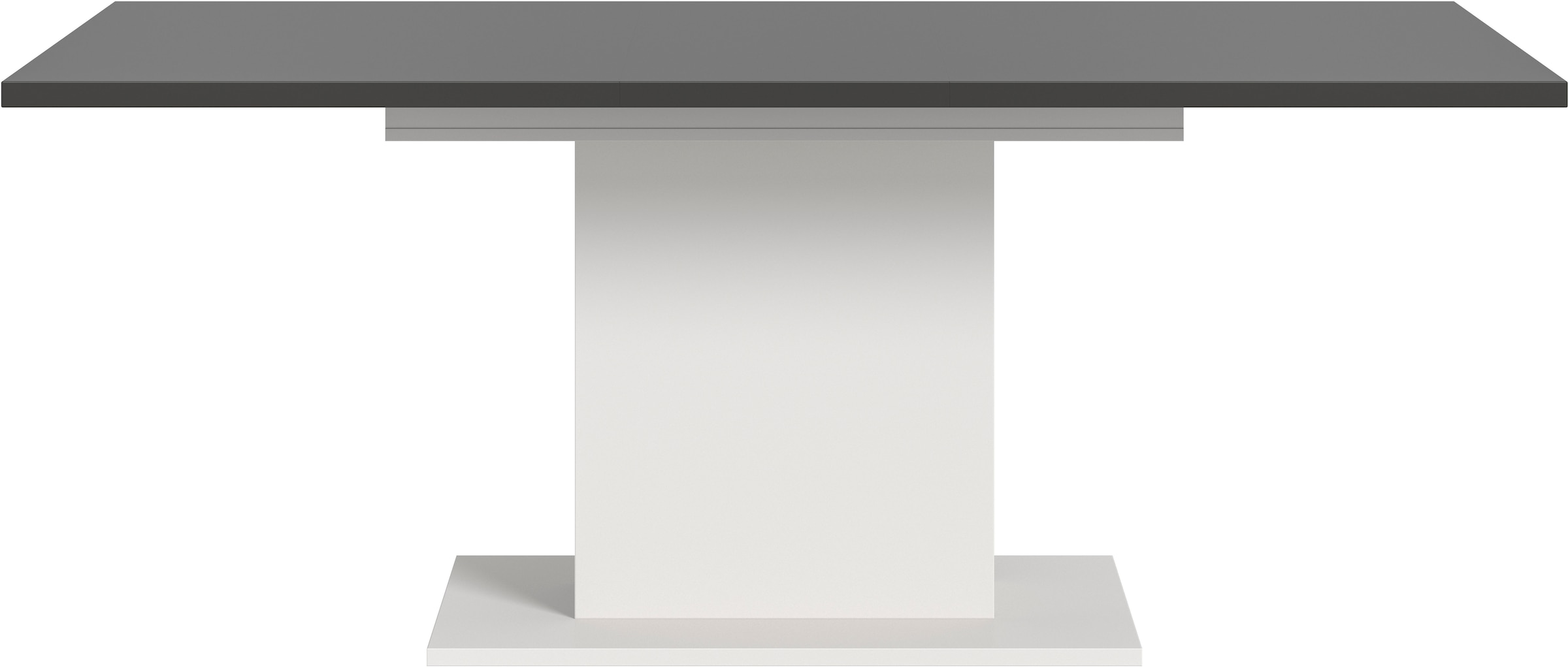 Home affaire Table de salle à manger »Motus, ausziehbar 150 -190 cm, inklusive 40 cm Einlegeplatte« Set, 1 cuis tlg. Säulengestell mit Bodenplatte, Tisch, Küchentisch, Esszimmer, Küche