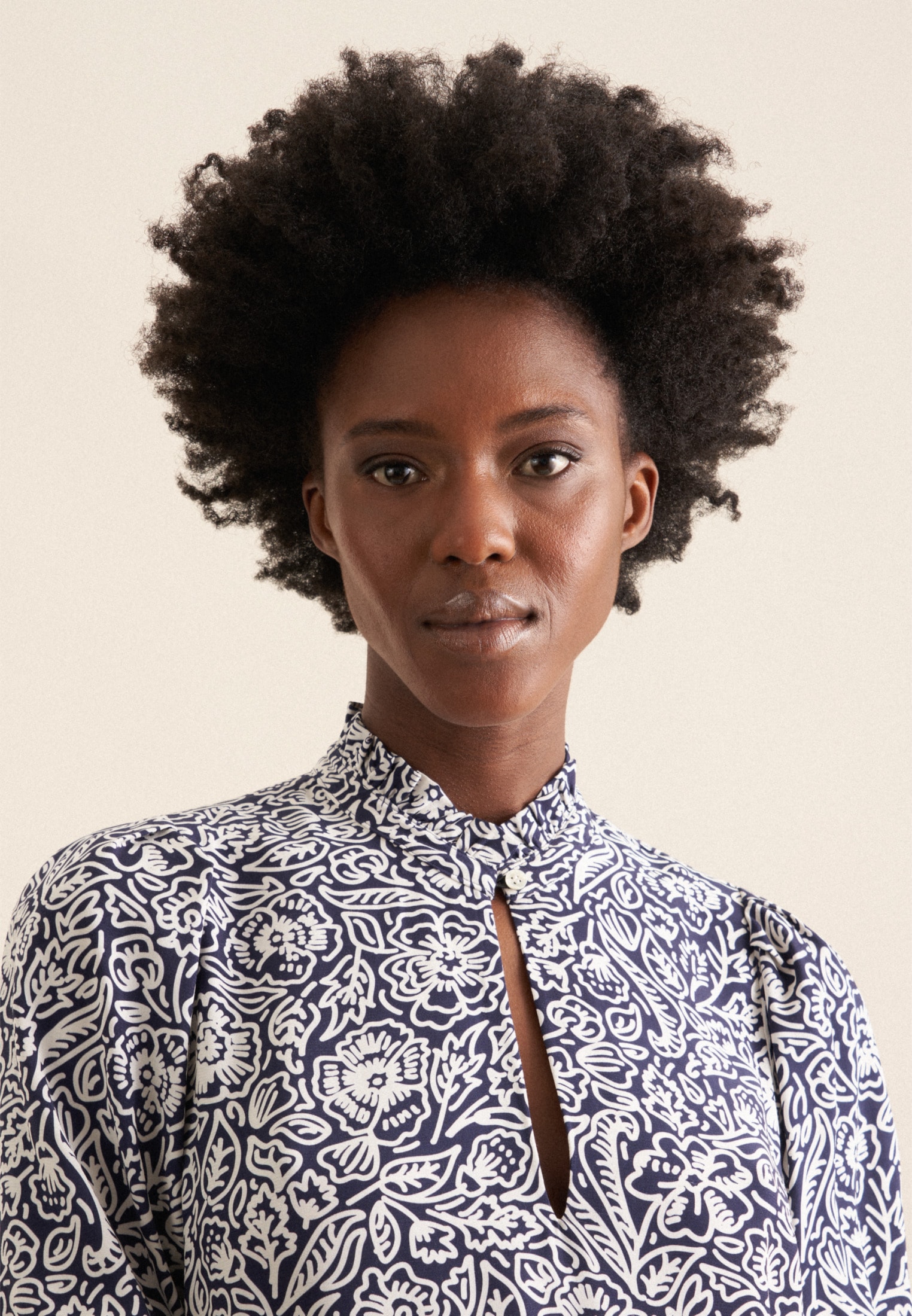 seidensticker Sommerkleid »Schwarze Rose« 1/2 Rundhals Floral