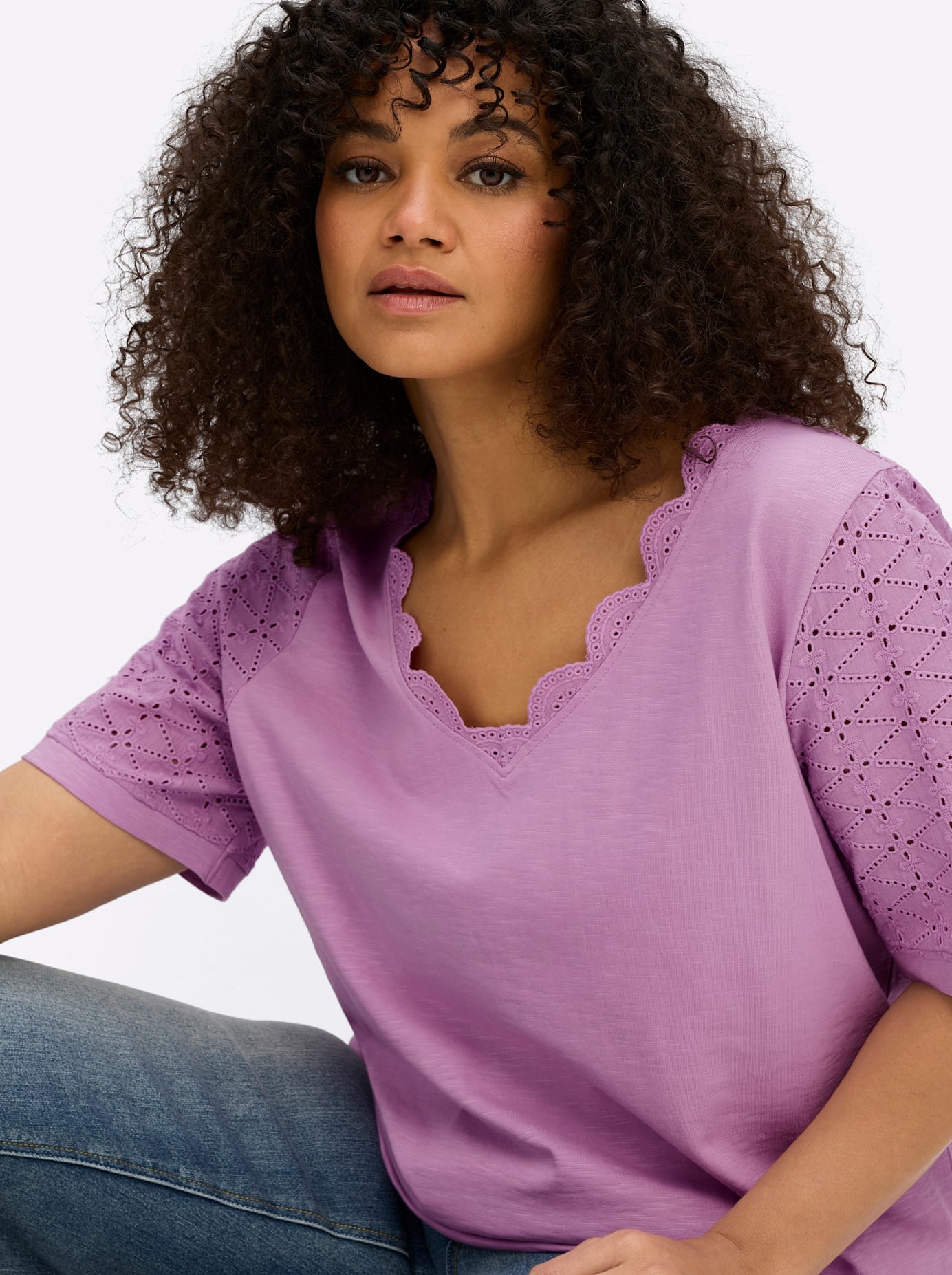 sheego by Joe Browns T-shirt à manches courtes »Shirt« 1