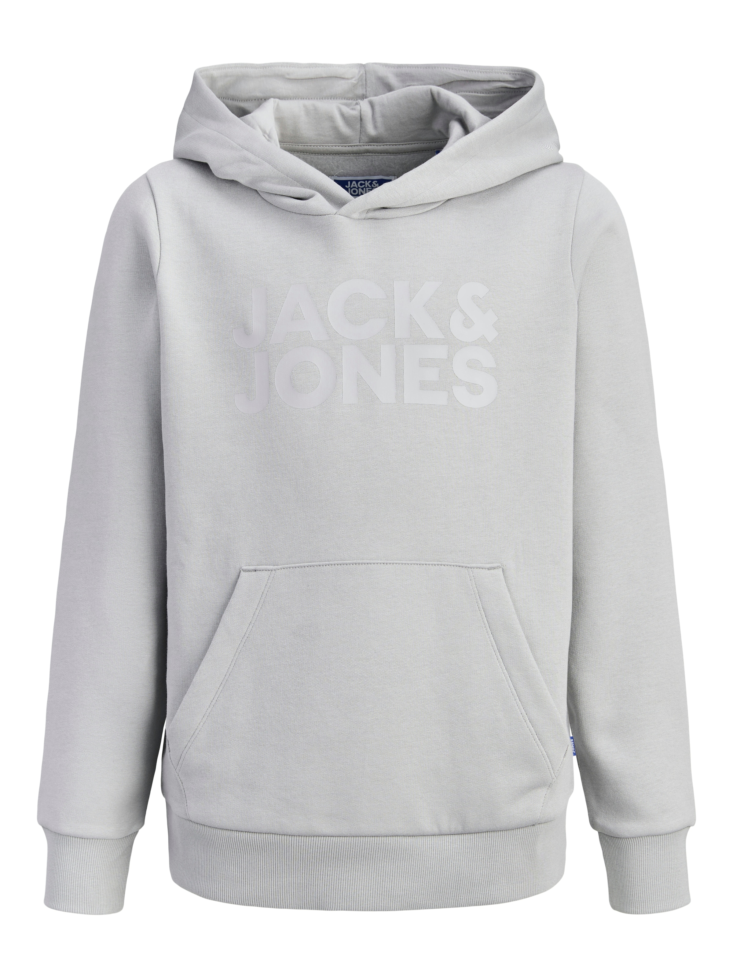 Jack & Jones Junior Kapuzensweatshirt »JJECORP mit Druck, Kängurutasche, pflegeleicht«, Baumwollmischung, regular fit
