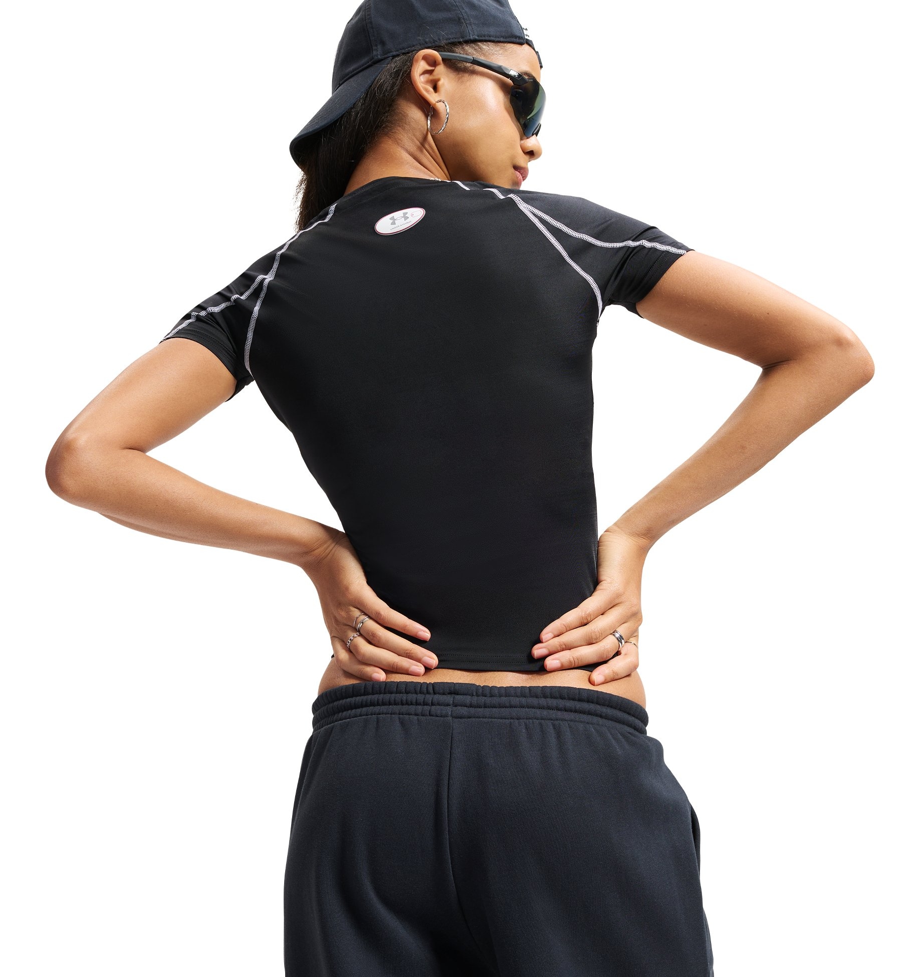 Under Armour® T-shirt d'entraînement »HEATGEAR ELITE« sportliche Passform, kurze Ärmel, mit 4-Wege-Stretch