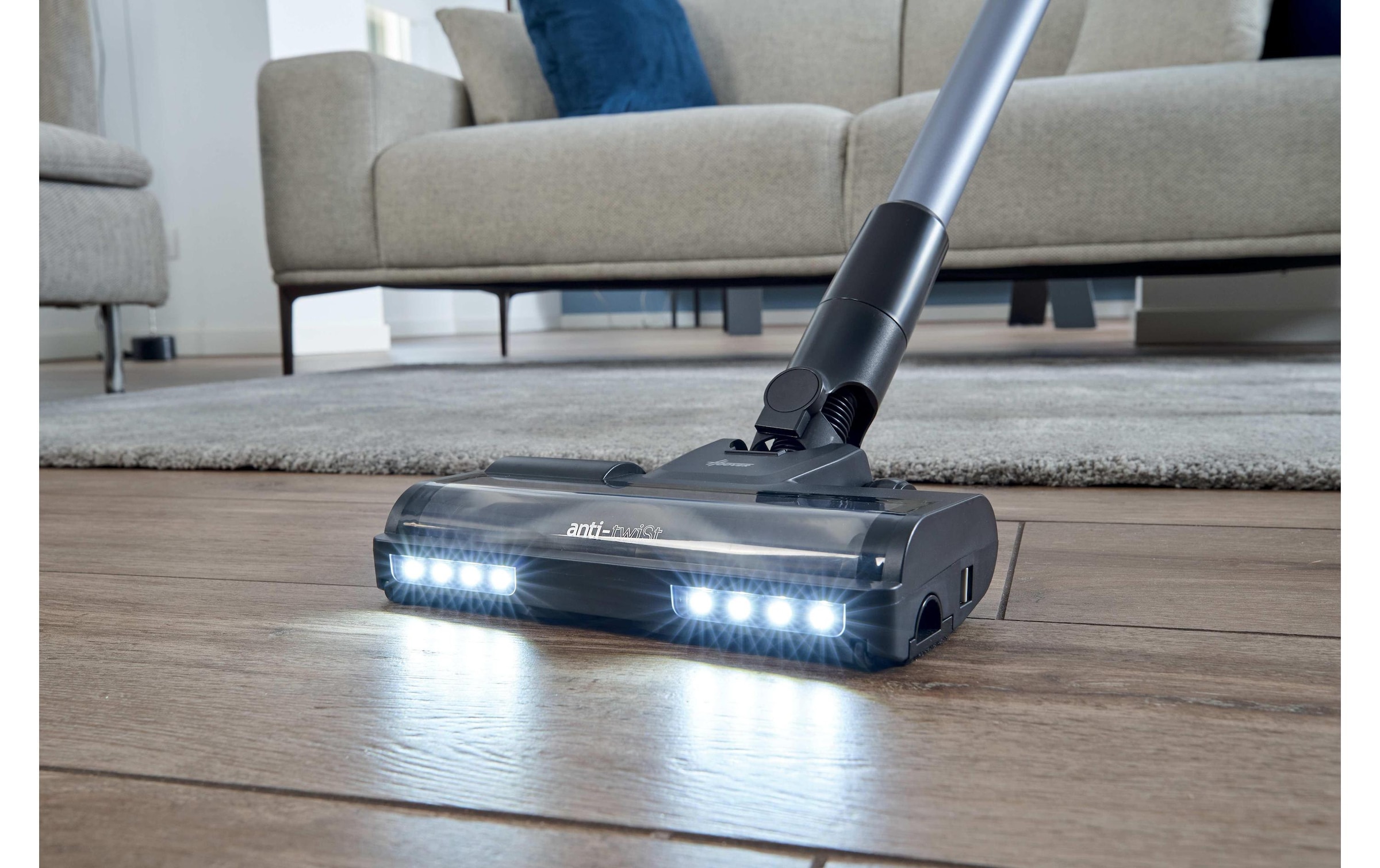 Hoover Akku-Hand-und Stielstaubsauger »HF210HP 11 Hf2« Ultraleichter Akku-Stabstaubsauger mit Ultra Compact X3-Technologie