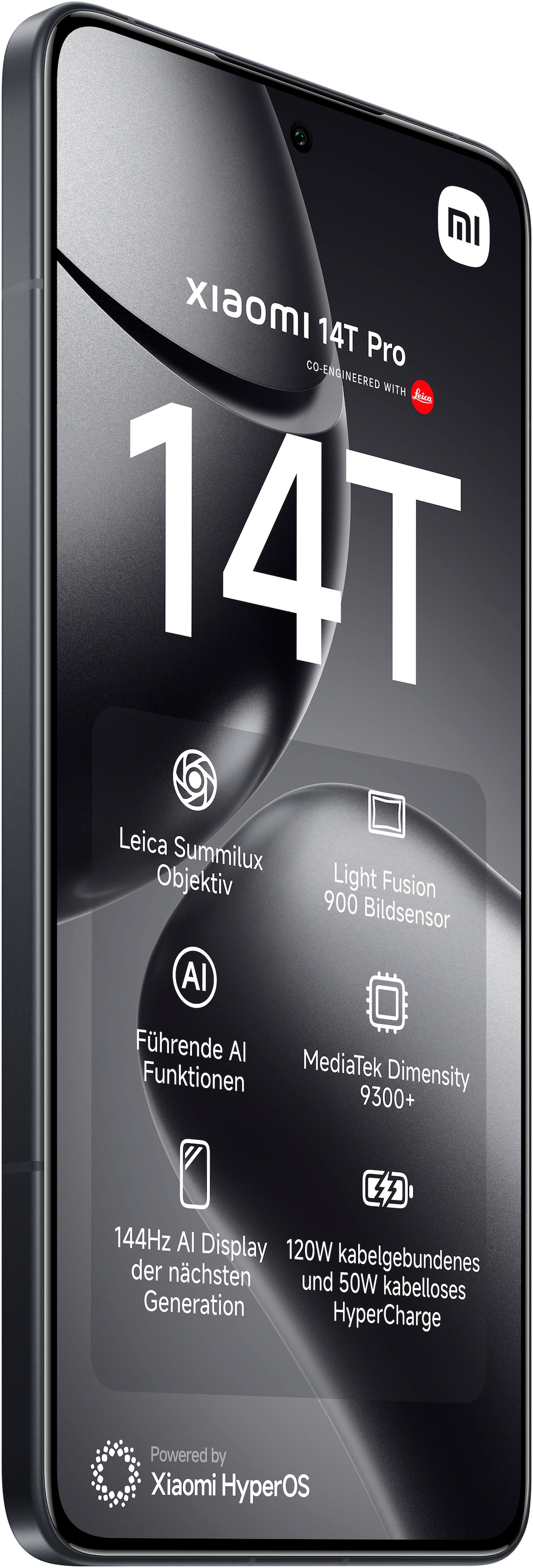 Xiaomi Smartphone »Xiaomi 14T Pro 512GB« Titan Black