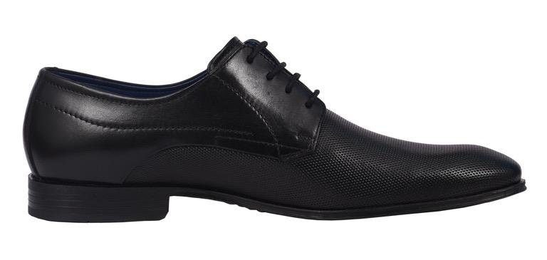 bugatti Chaussure à lacets  mit eleganter, feiner Prägung, Freizeitschuh, Halbschuh, Schnürschuh