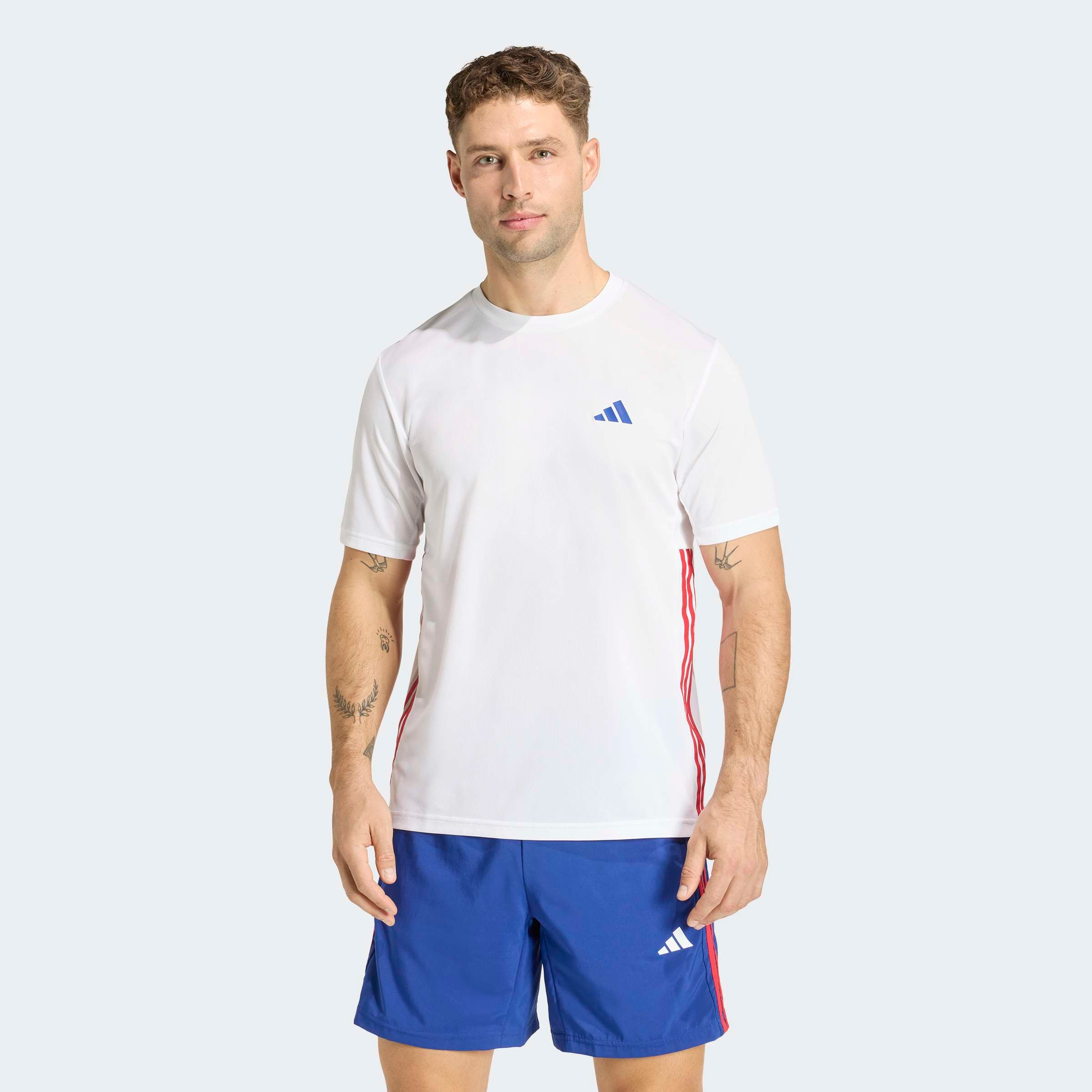 adidas Performance T-Shirt »WORKOUT ESSENTIALS 3-STRIPES«