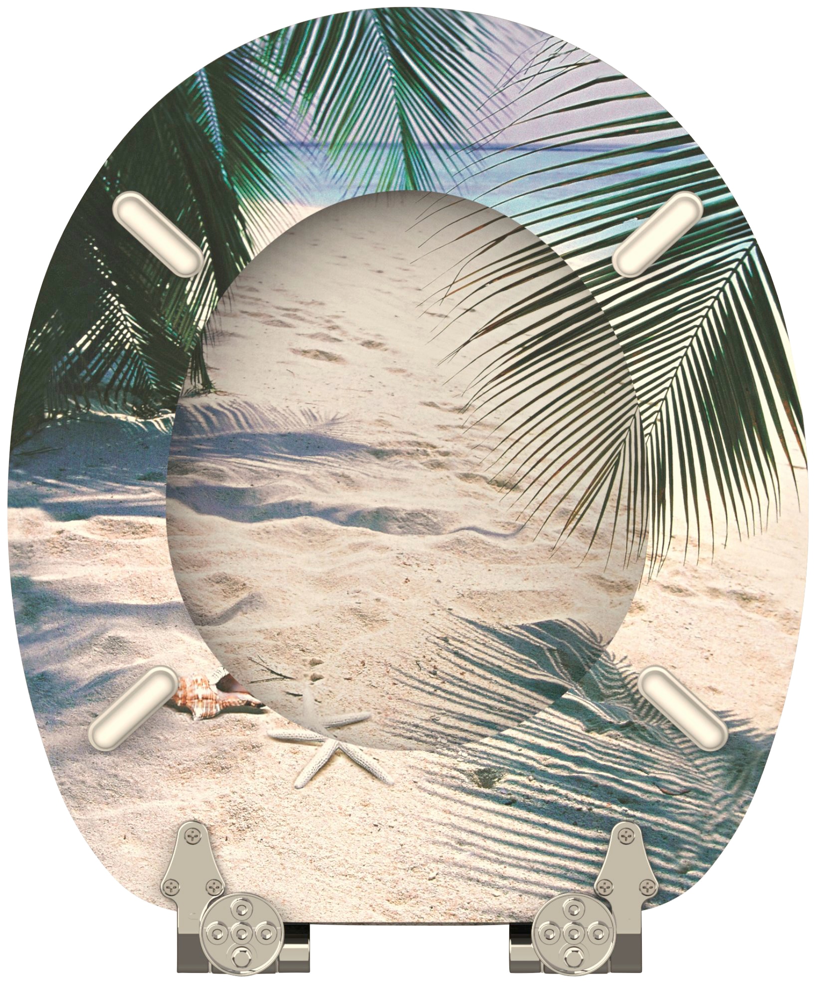 Sanilo WC-Sitz »Beach« mit Absenkautomatik