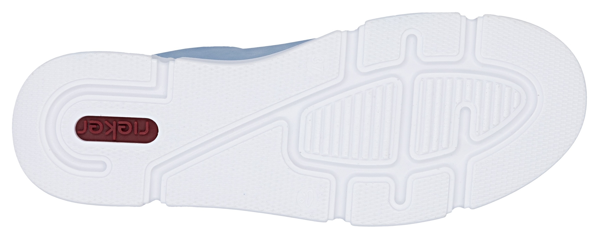 Rieker Baskets slip-on  mit Reissverschluss aussen, Freizeitschuh, Halbschuh, Schlupfschuh