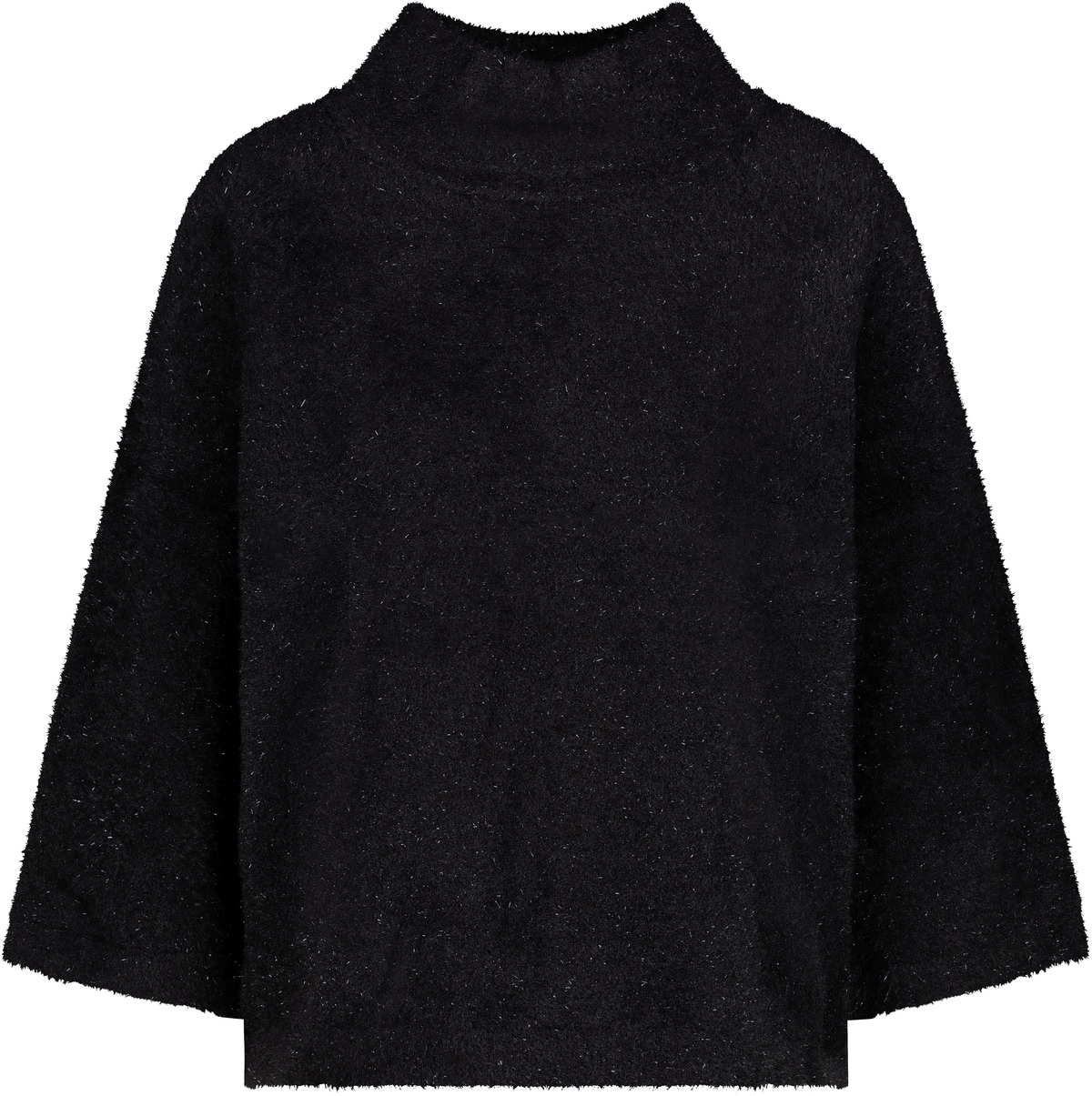 Monari Pull à col montant »Pullover Lurex« Regular fit mit Rundhalsausschnitt