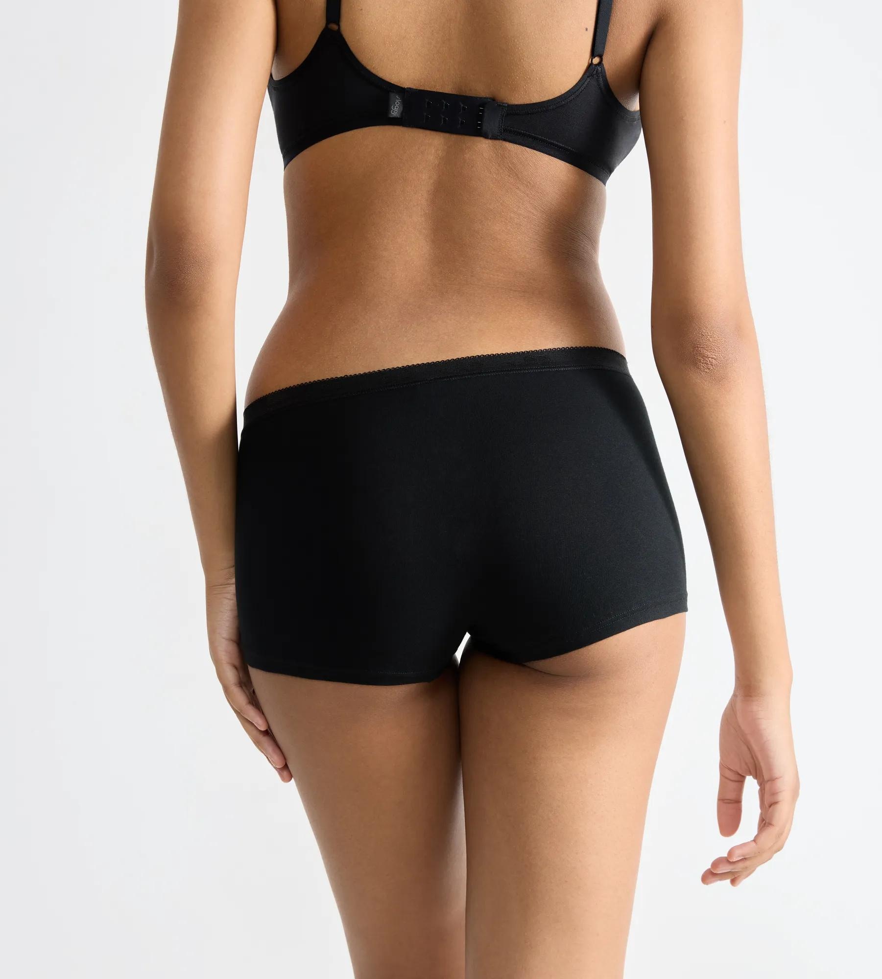 sloggi Panty »Basic+ Short« Mélange coton, look sportif