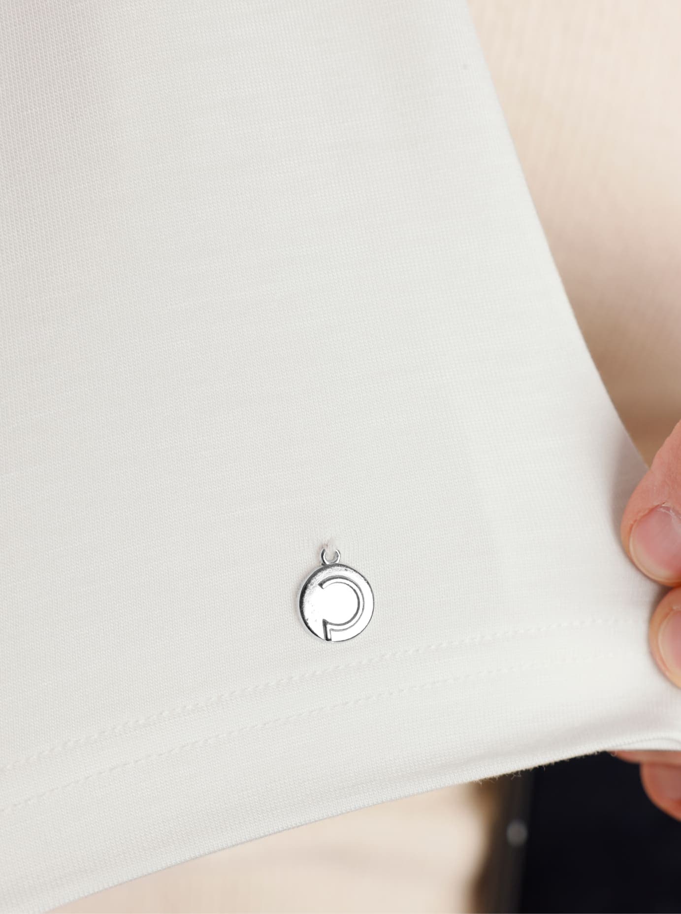 CREATION L PREMIUM T-shirt à manches courtes »Lyocell-Baumwoll-Shirt« 1 cuis tlg.