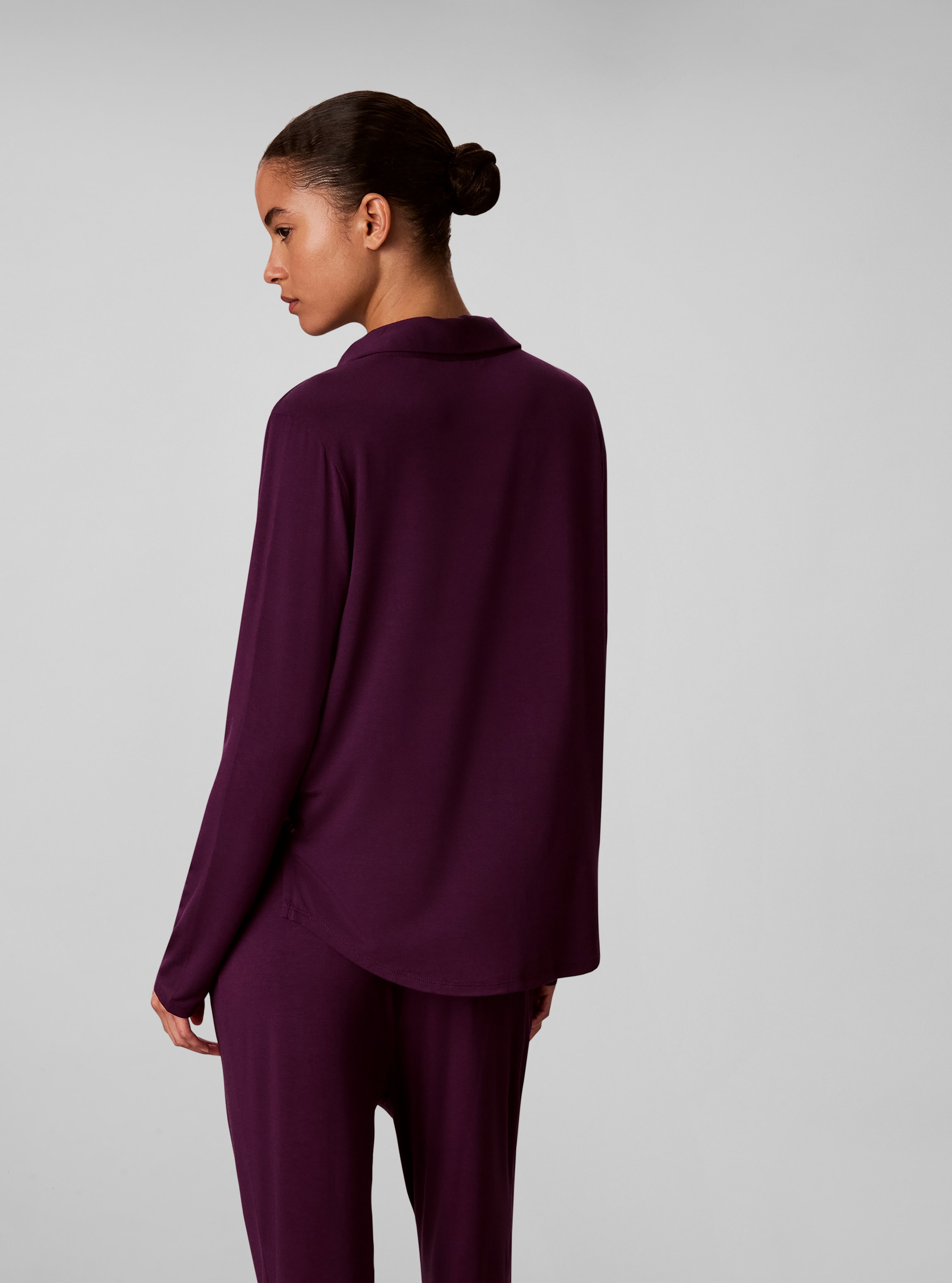 Calvin Klein Underwear Pyjama »SHIRT SET« coupe régulière avec col en V