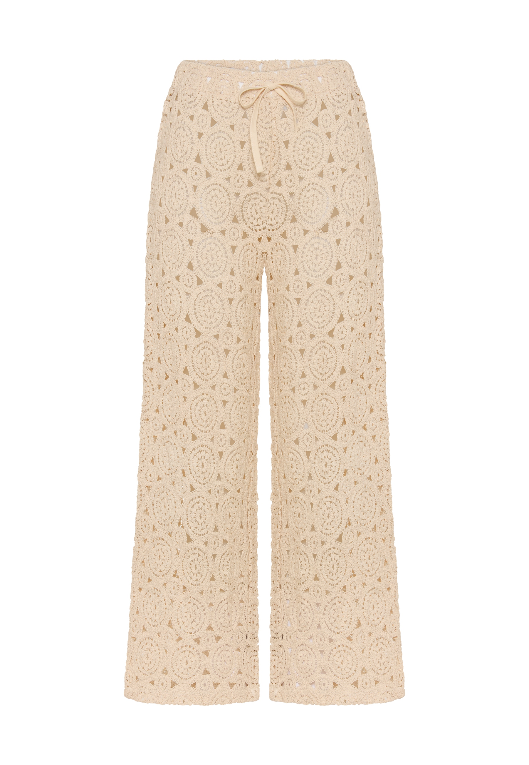 LSCN by LASCANA Pantalon de plage  aus weicher Häkelspitze mit Gummizugbund