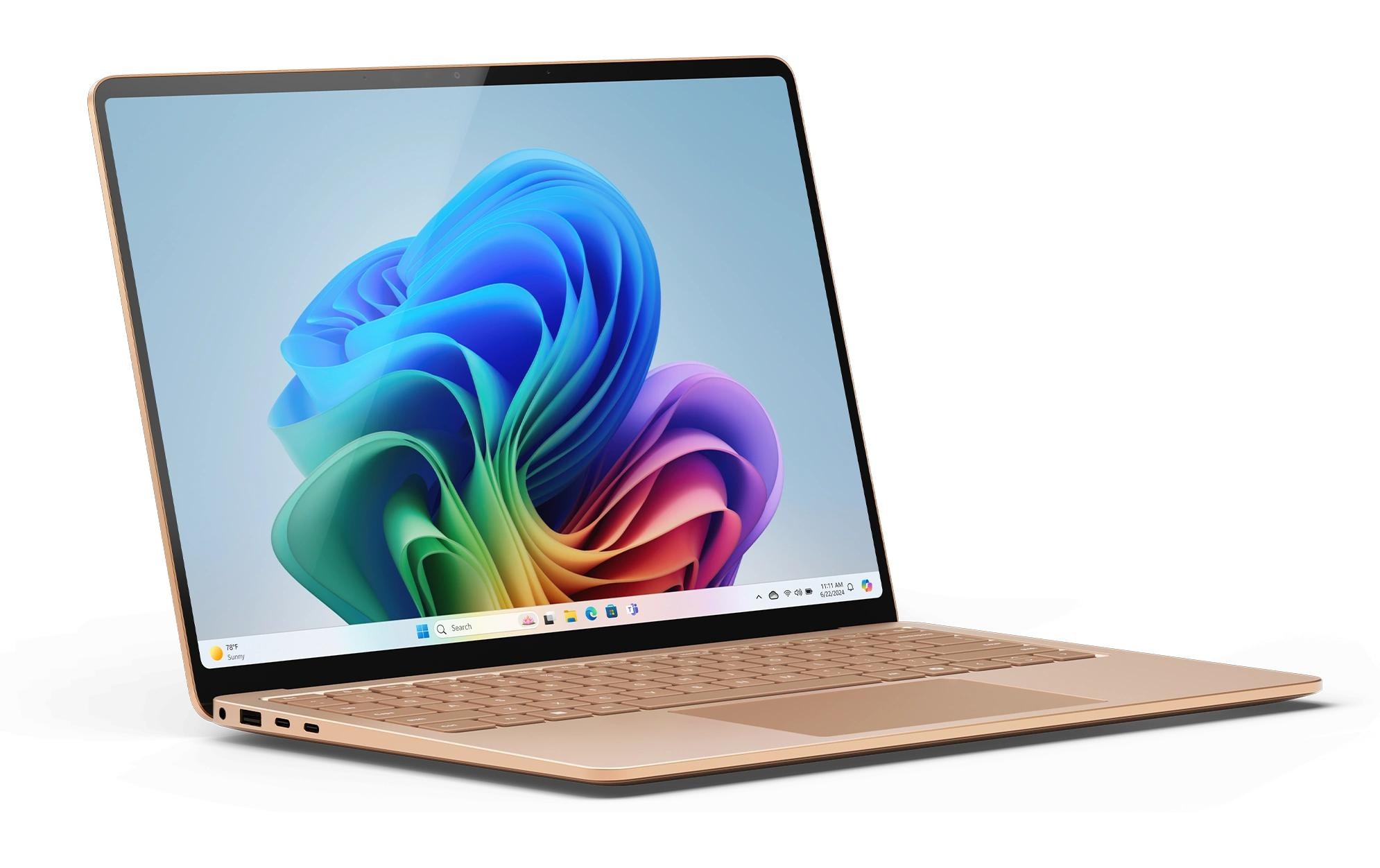 Microsoft Ordinateur portable »7. Edition 13,8 (X Elite, 16 GB, 512 GB)« / 13,8 ″ Qualcomm Snapdragon X Elite Adreno