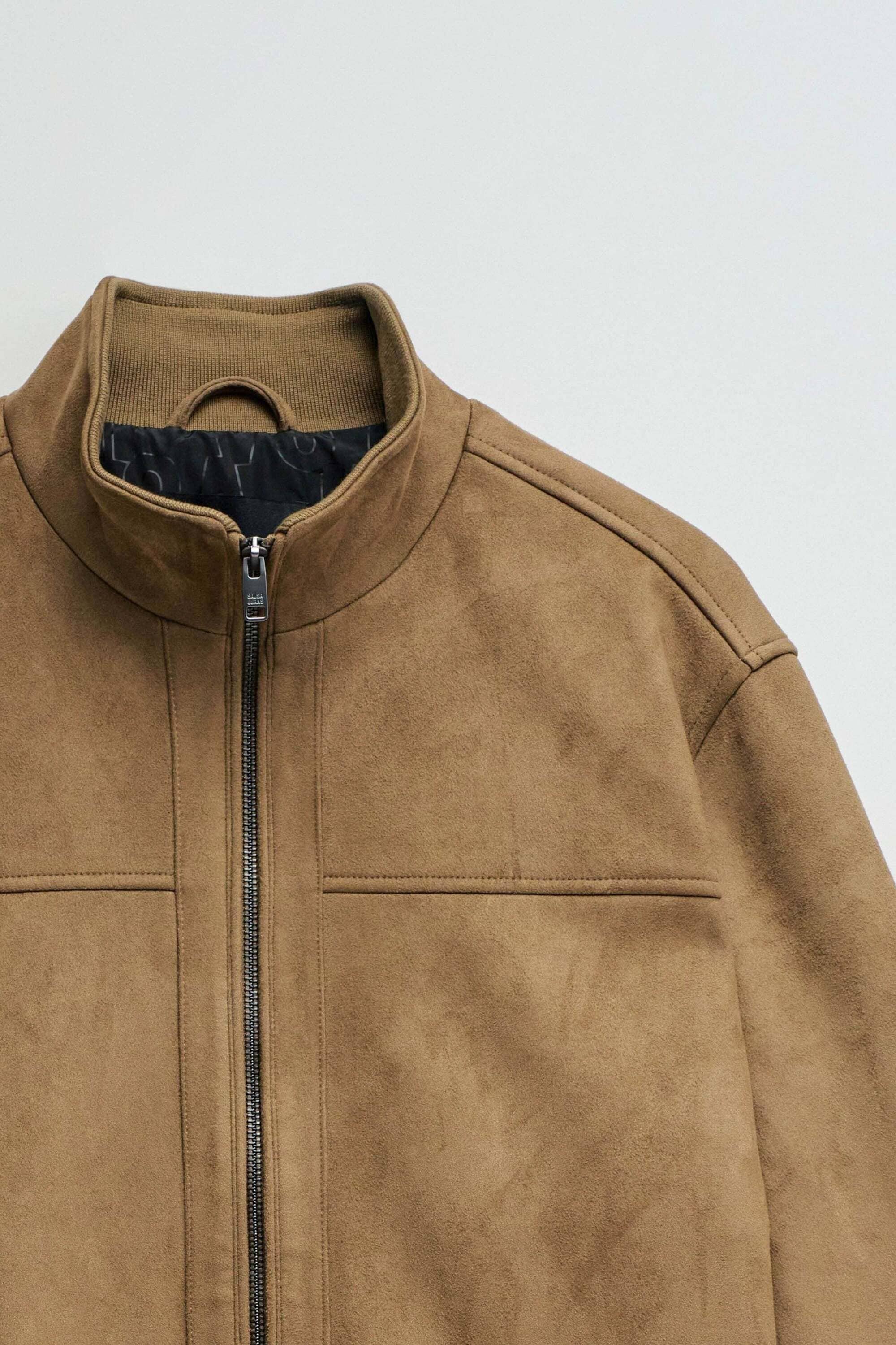 Salsa Lederimitatjacke »Salsa Jeans Kunstlederjacke Faux Suede«