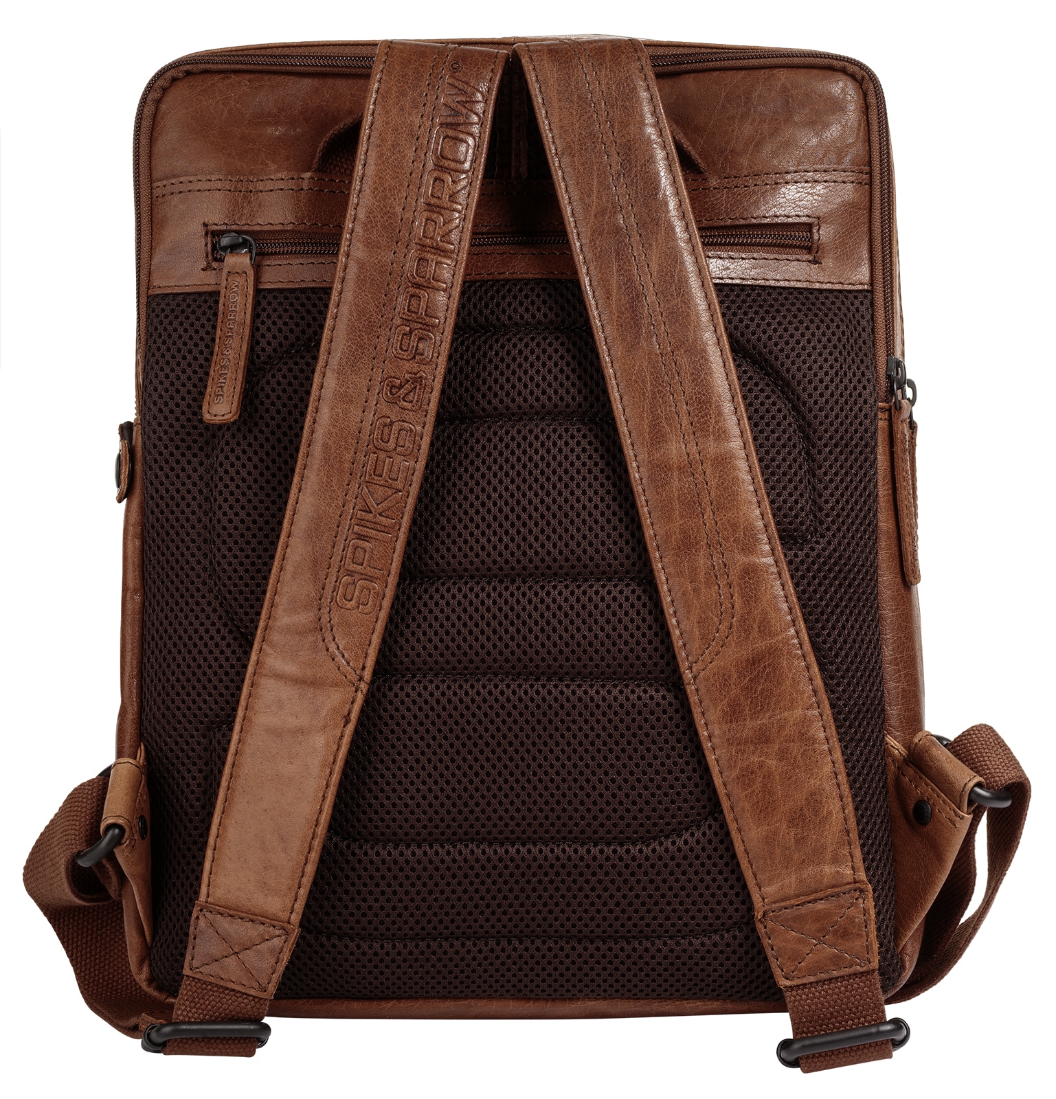Spikes & Sparrow Sac à dos pour ordinateur portable echt Leder