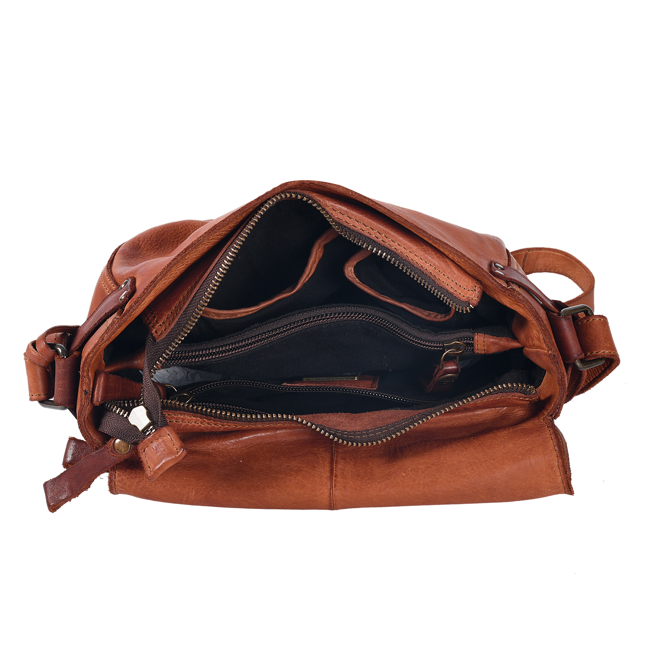 HARBOUR 2nd Sac à main »Theresia« Damen Unhängetasche, Schultertasche mit Steckverschluss