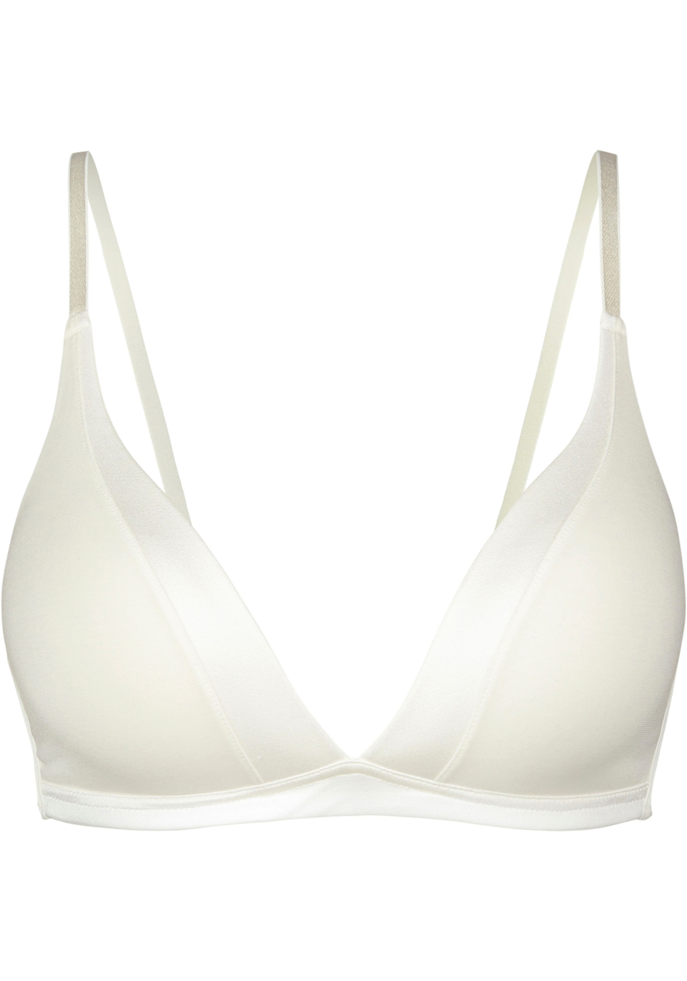 CALIDA Soutien-gorge triangle »Cate« Satinblende, ohne Bügel, Single-Jersey Qualität, elastisch, weich