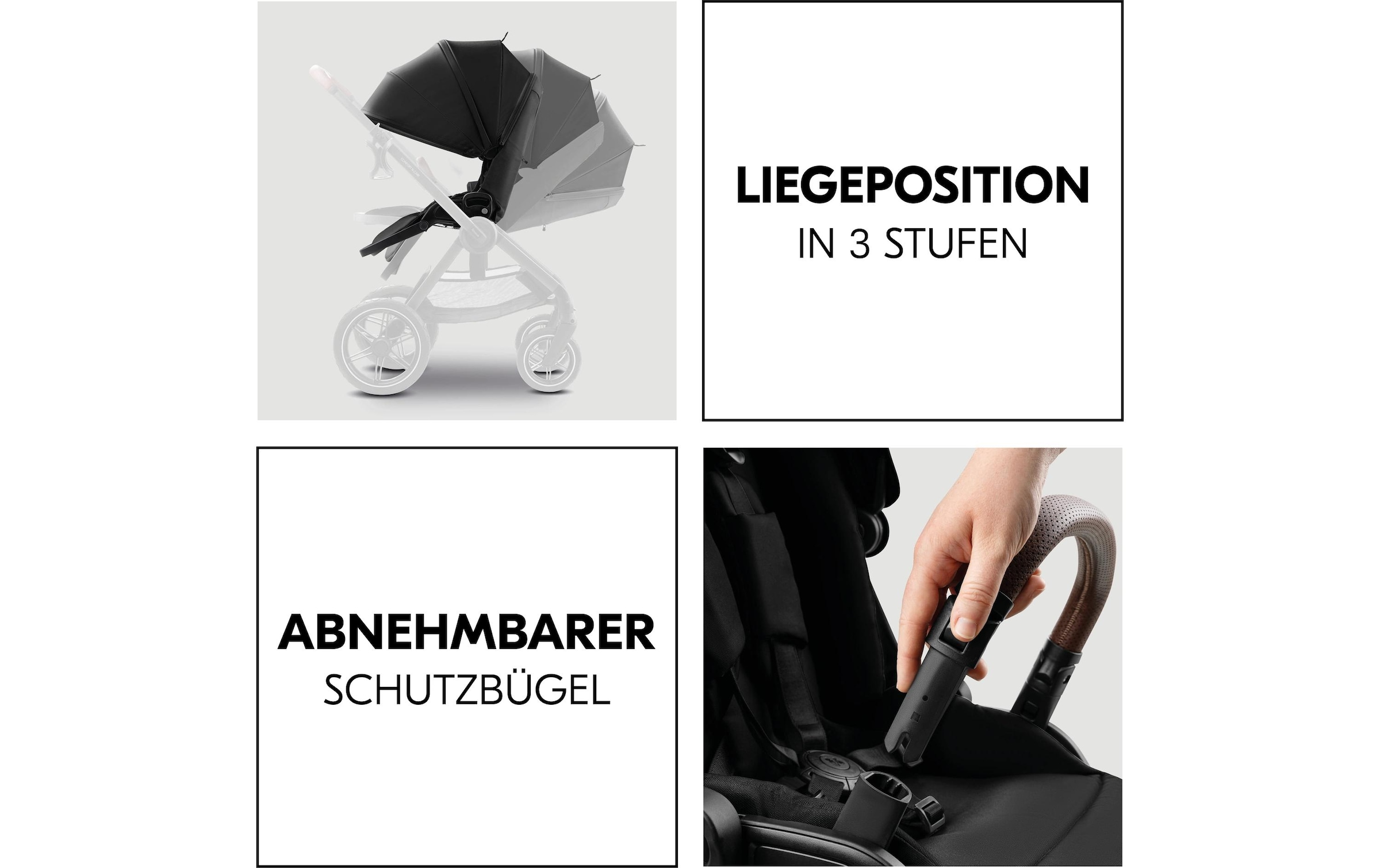 Hauck Kombi-Kinderwagen »Comfort N Care« 25 kg