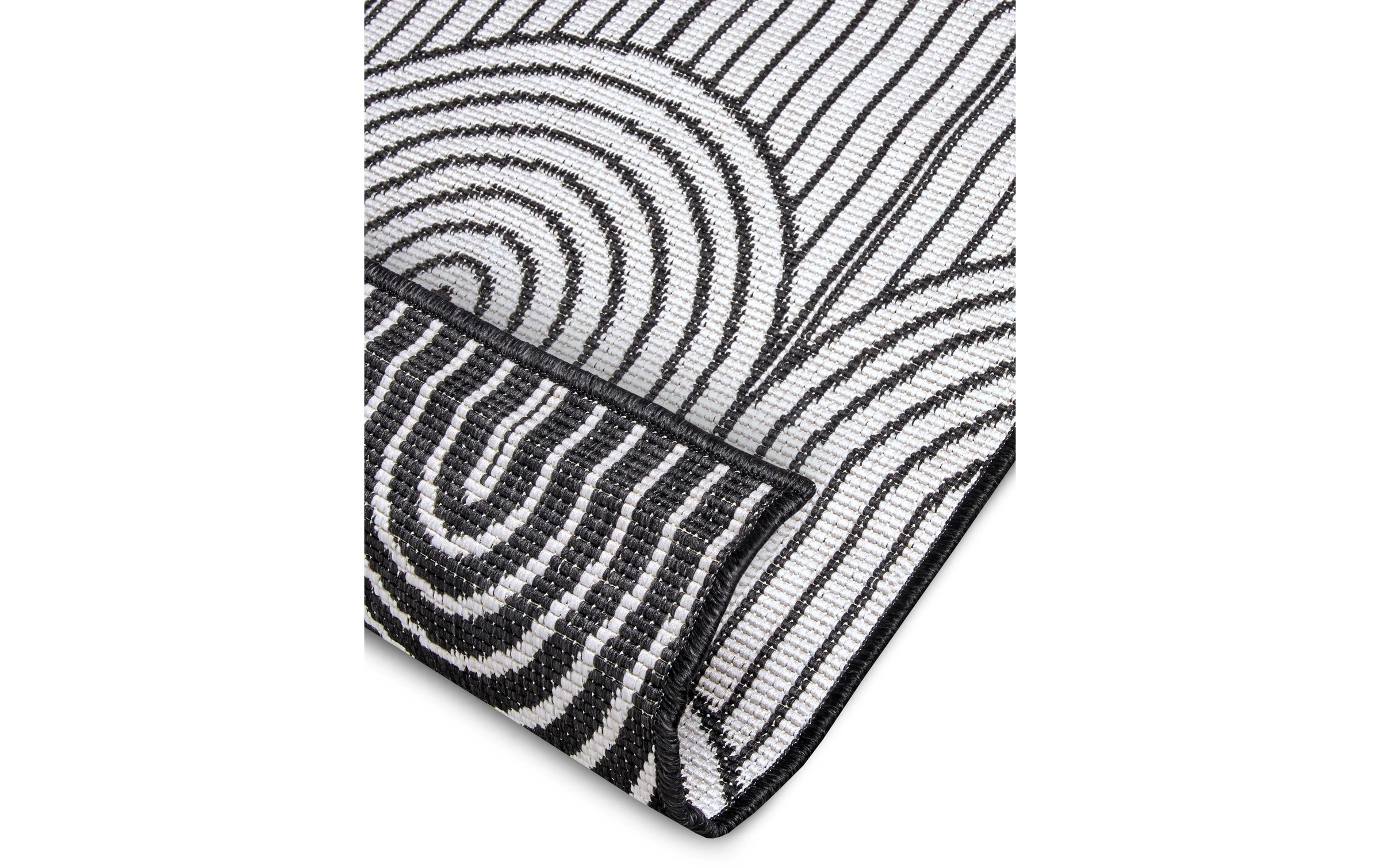 HANSE Home Tapis »Pangli, Wendeteppich« Rectangulaire 5 mm Höhe In-& Outdoor, Teppich, Wetterfest, Balkon, Garten, Wohnzimmer, Modern
