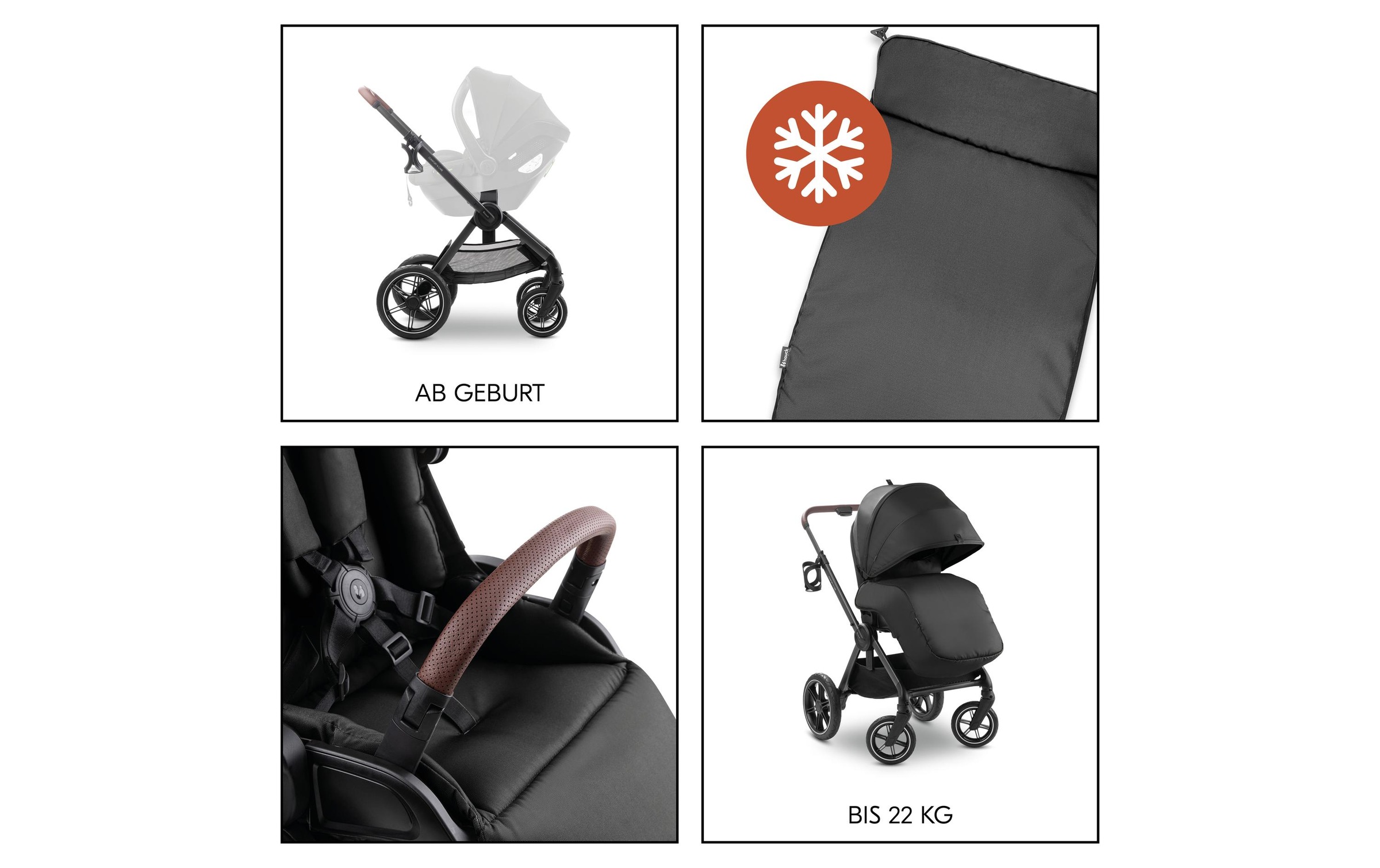Hauck Kinder-Buggy »Comfort N Care« 22 kg
