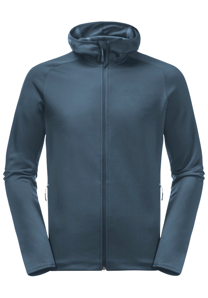 Jack Wolfskin Fleecejacke »BAISELBERG HOODED FZ M« mit Kapuze