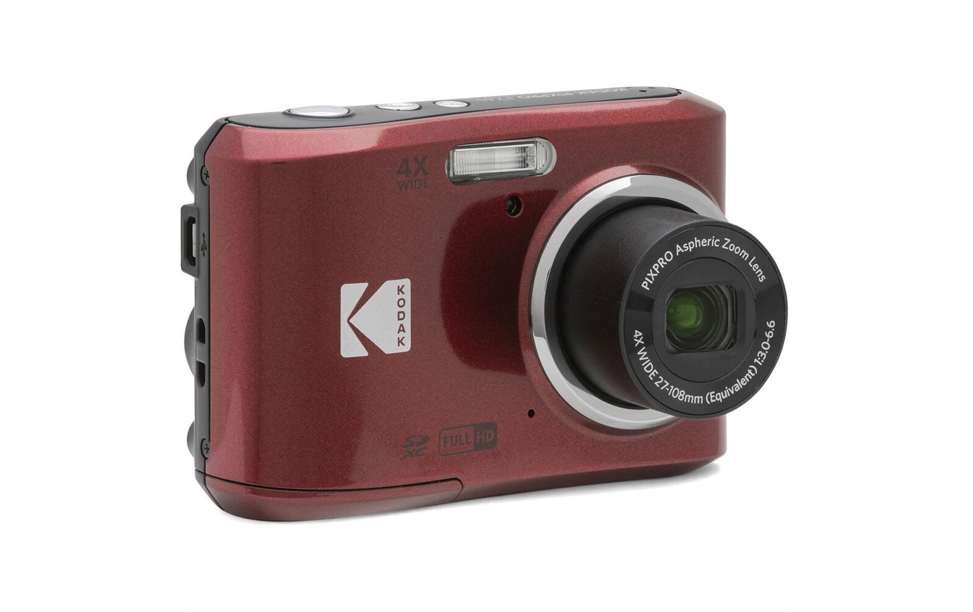Kodak Kompaktkamera »Pixpro FZ45« , 16 , 4 fach fach x opt. Zoom , inkl. Kompaktkamera mit 4-fach optischem Zoom