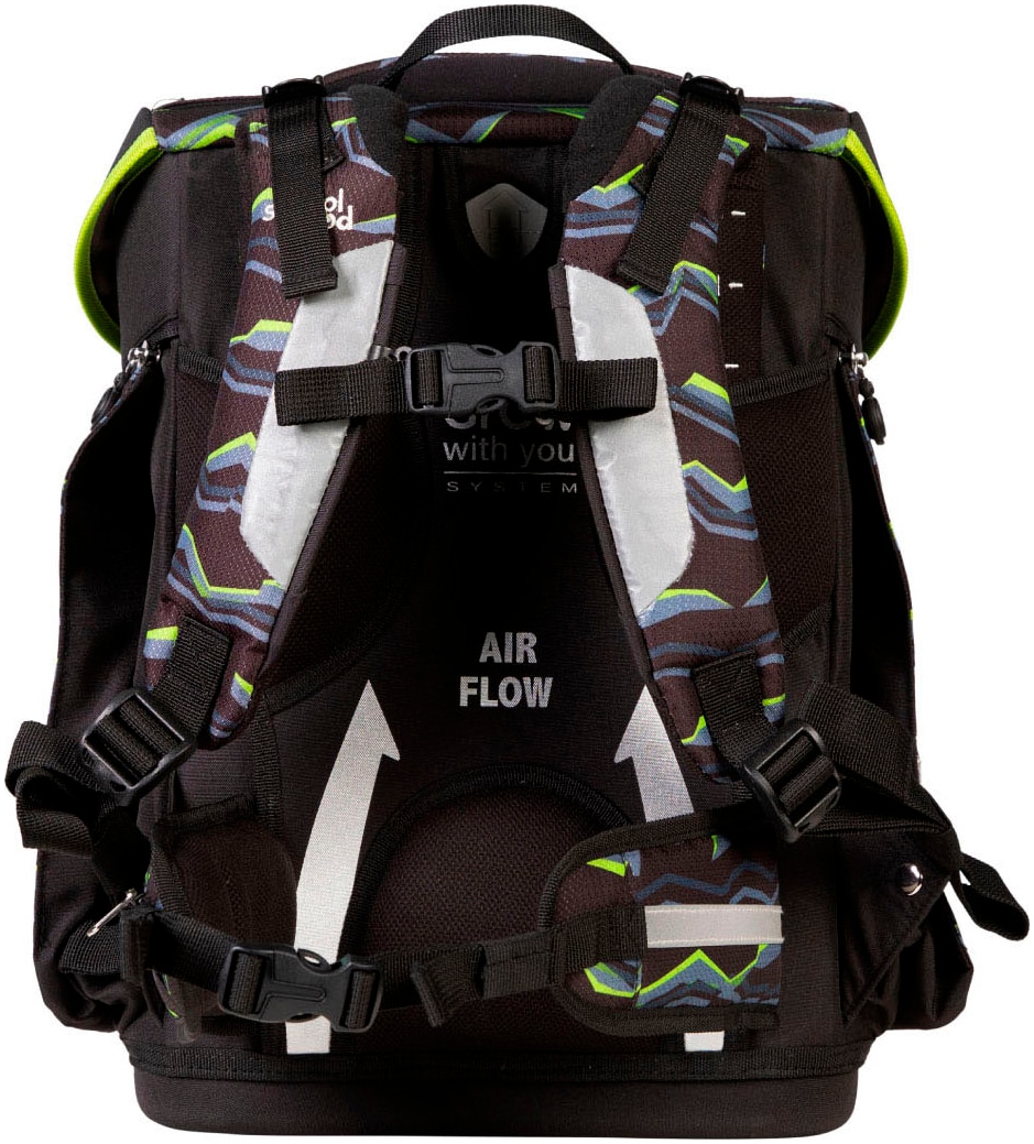 SCHOOL-MOOD® Schulranzen »Champion Maxx Pro« retroreflektierende Flächen