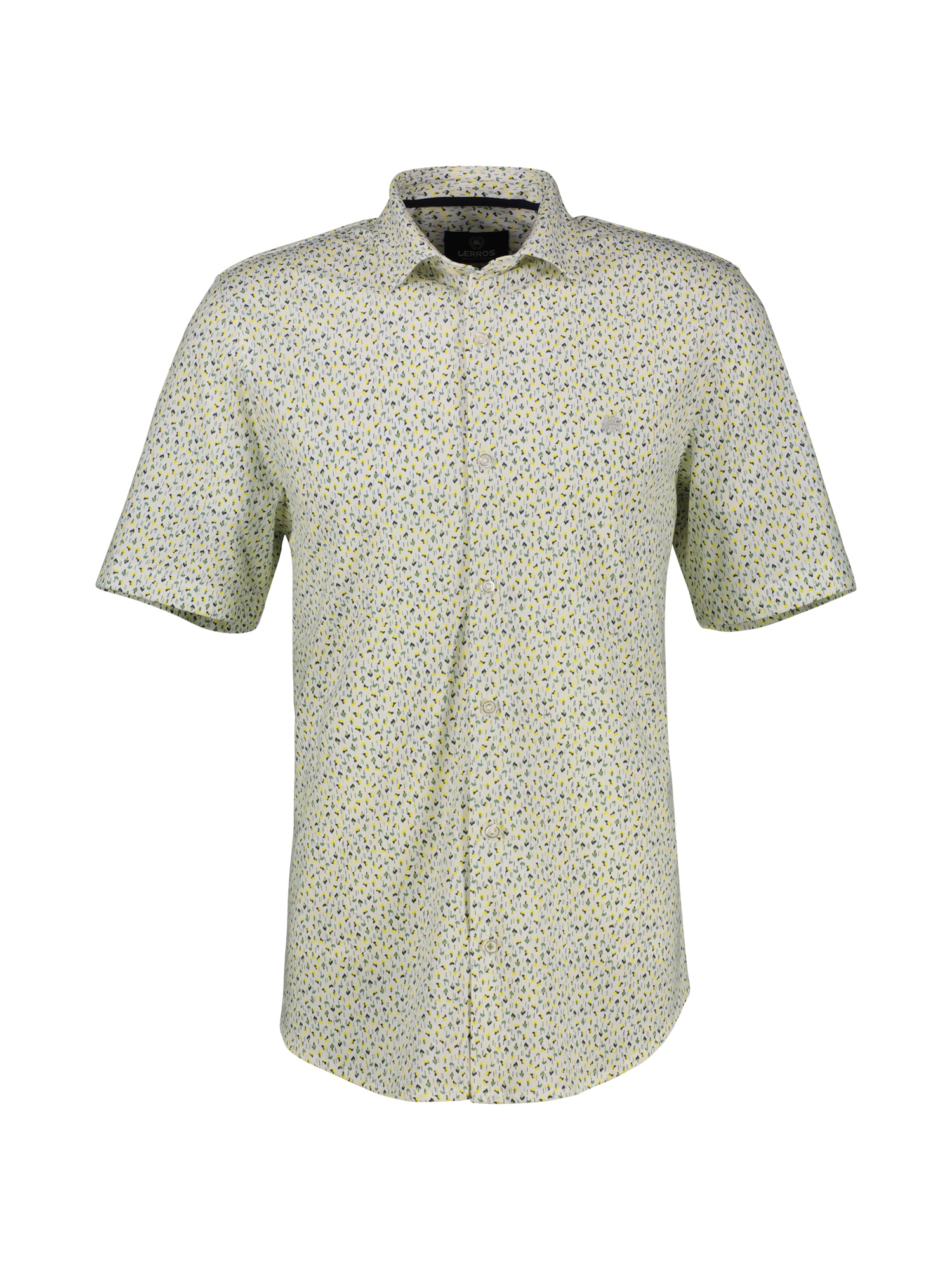 LERROS Chemise à manches courtes »Jerseyhemd für Herren, sommerlich gemustert«