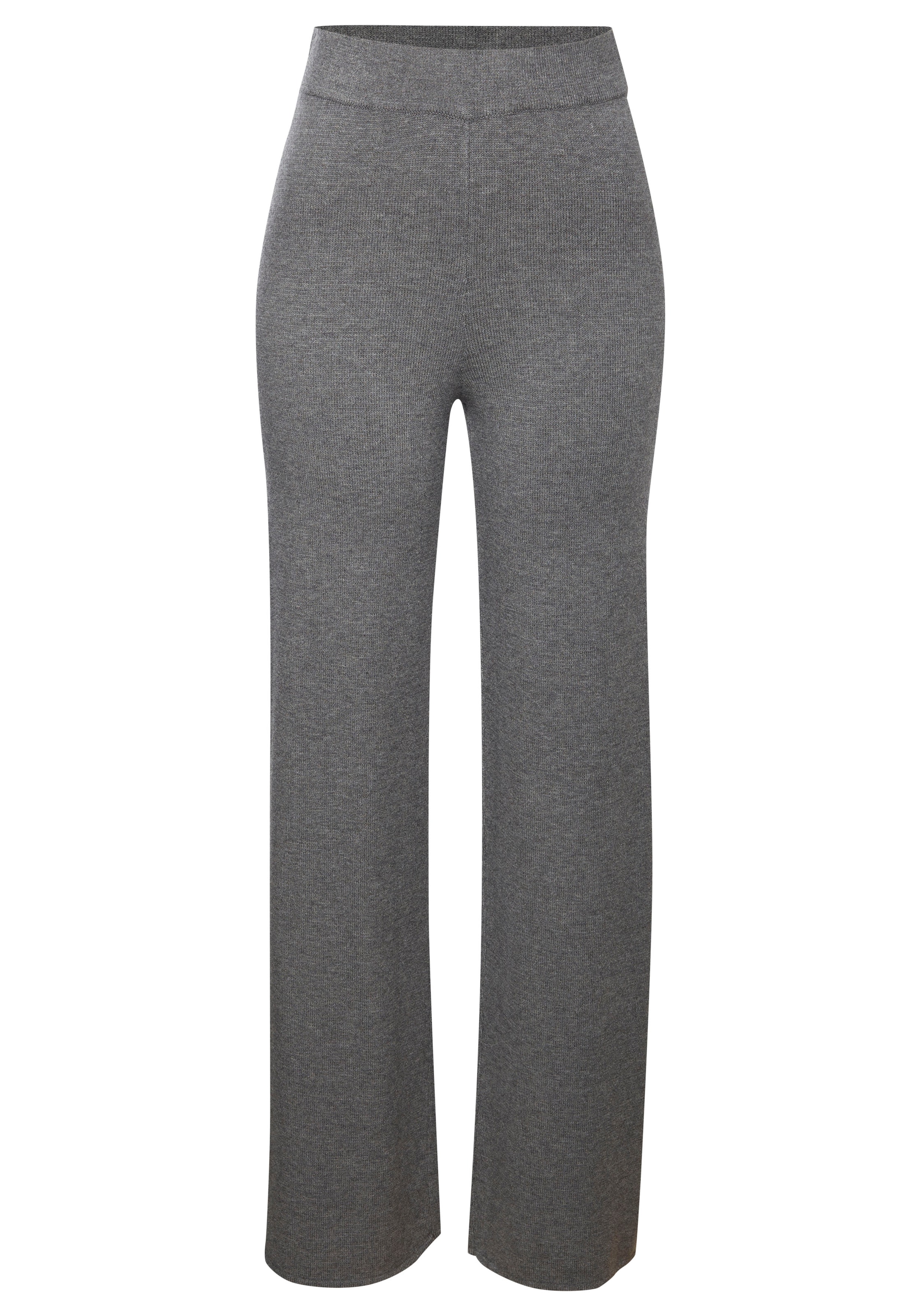 LASCANA Pantalon en tricot  lässig aus hochwertigem Strick, Loungewear