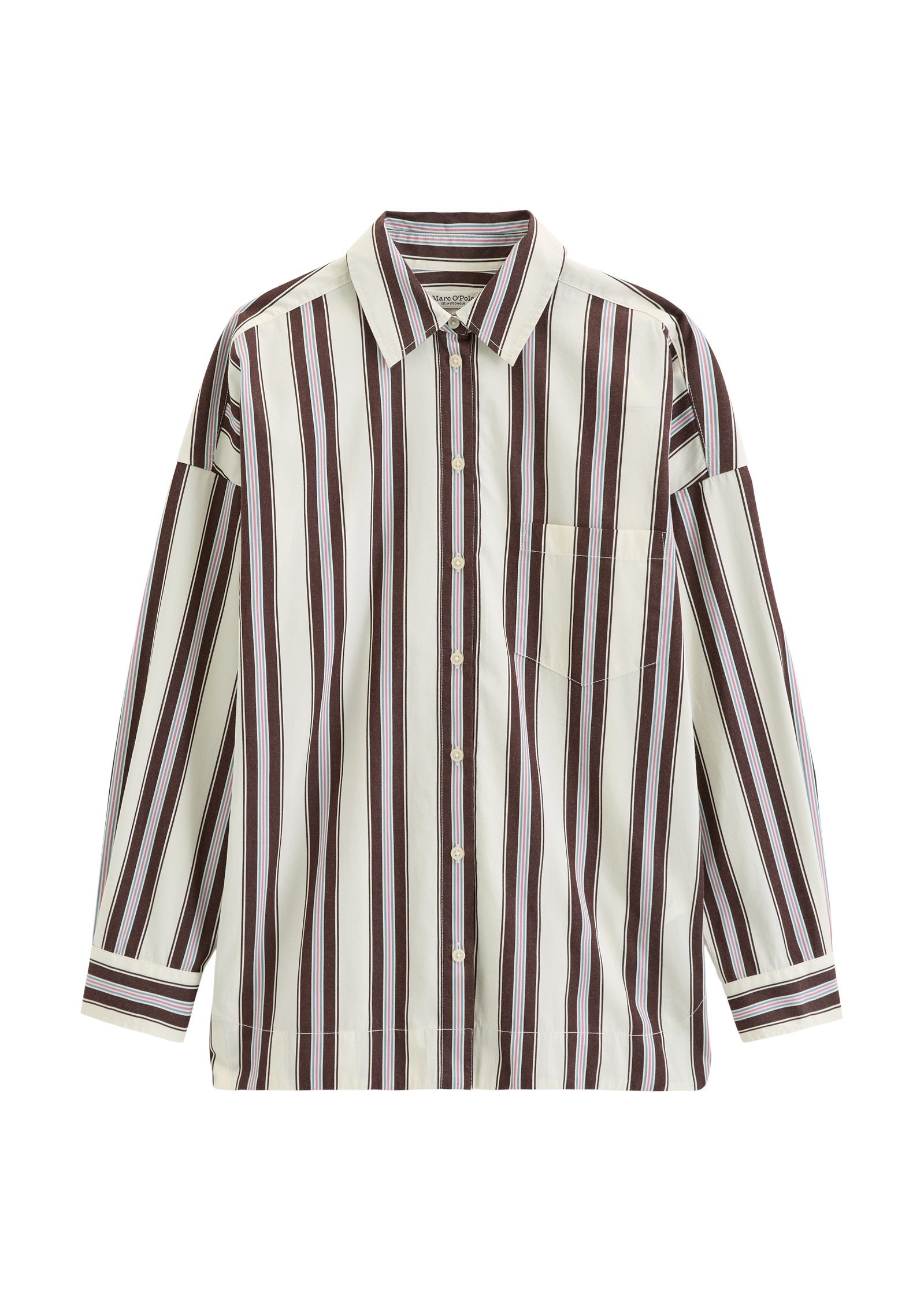 Marc O'Polo Blouse chemise »oversized aus reinem Organic Cotton«