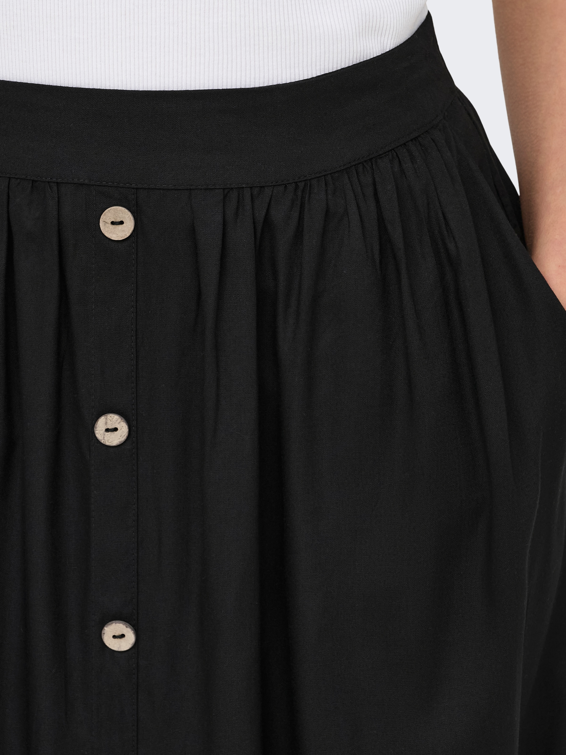 ONLY Jupe d'été »ONLMILANO AOP LIFE LONG SKIRT WVN NOOS« viscose