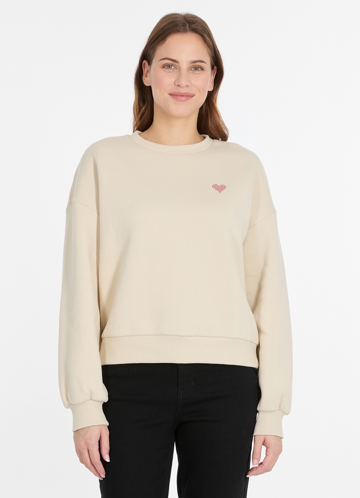 Ragwear Sweatshirt »WUSS PP«, mit Rundhalsausschnitt, im lässigen Casual-Stil, normale Passform
