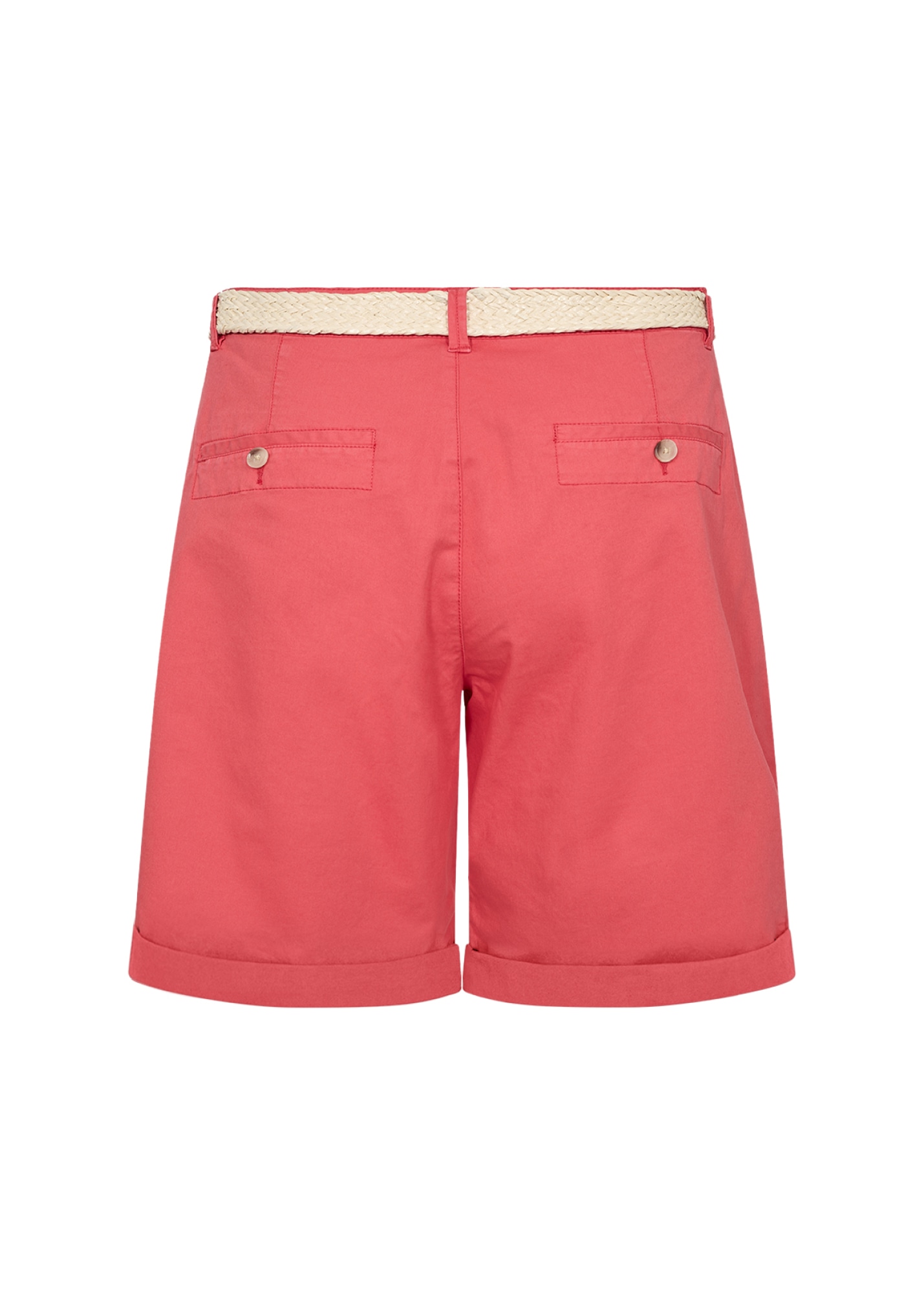 soyaconcept Short »SC-ROVENA 1-B«  coton stretch, avec ceinture tressée