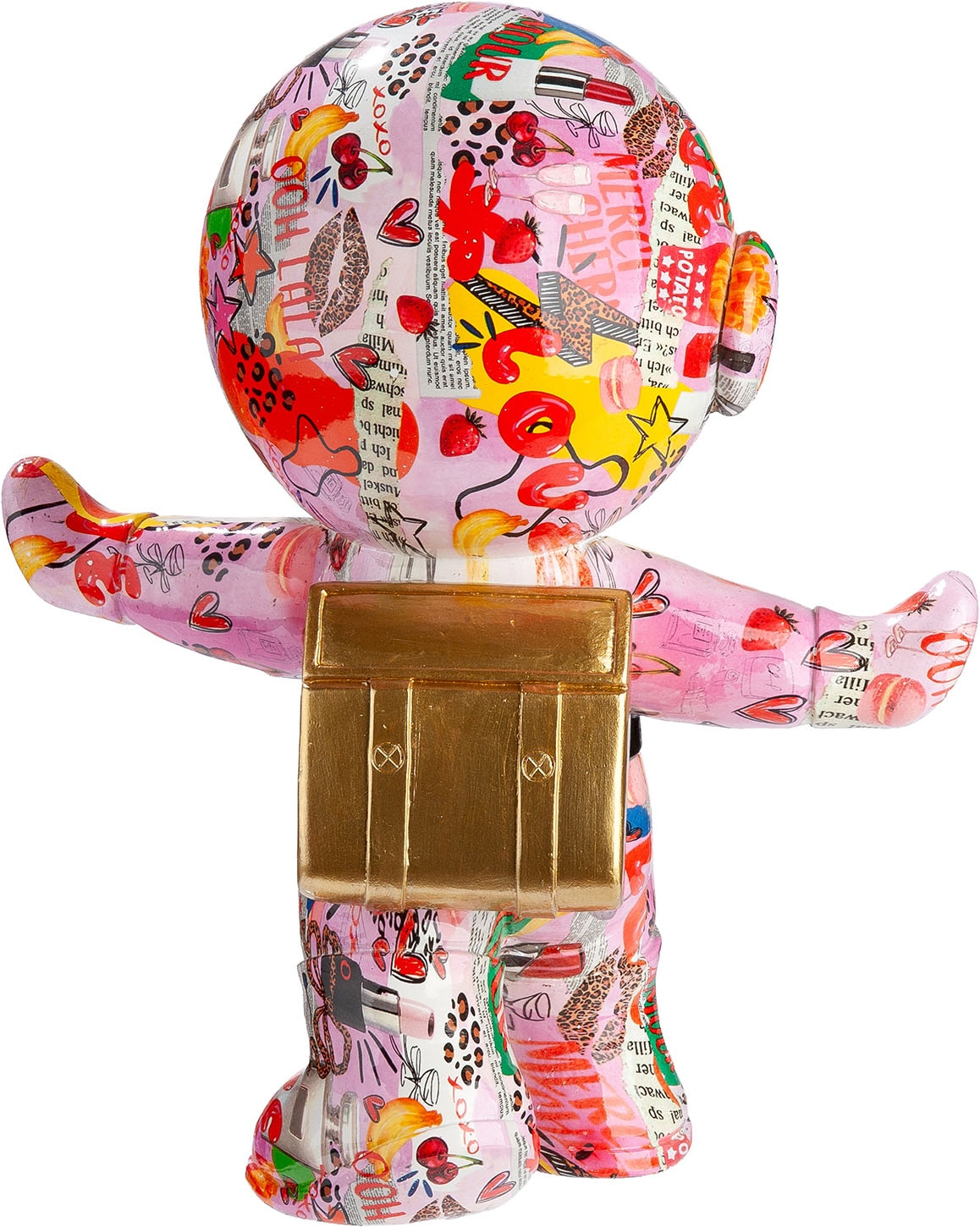 GILDE Sculpture »Figur Astronaut OOH LALA« Design street art multicolore, sculpture