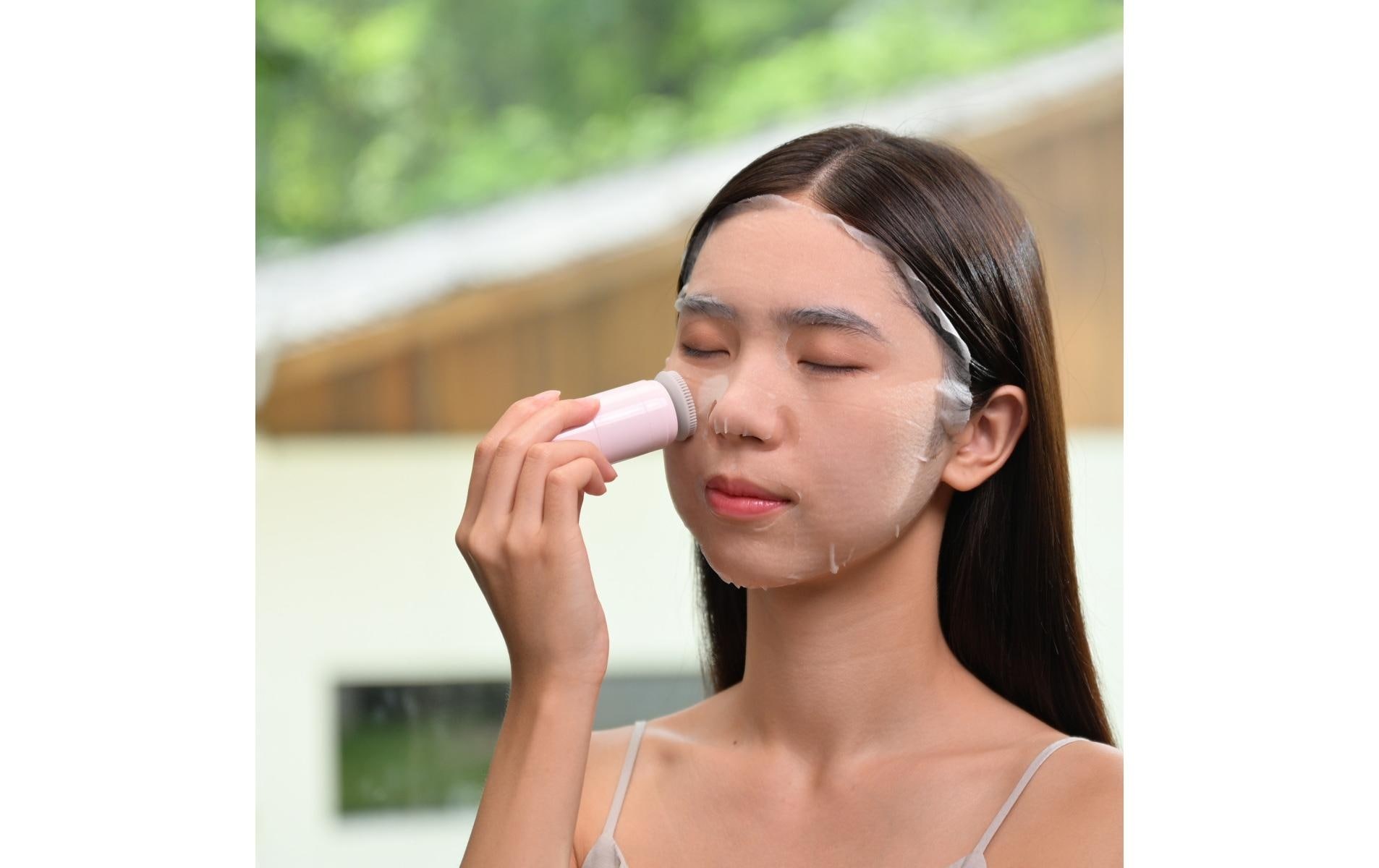   Elektrische Gesichtsreinigungsbürste »KiCA PureClear Hellblau« Wasserschutz