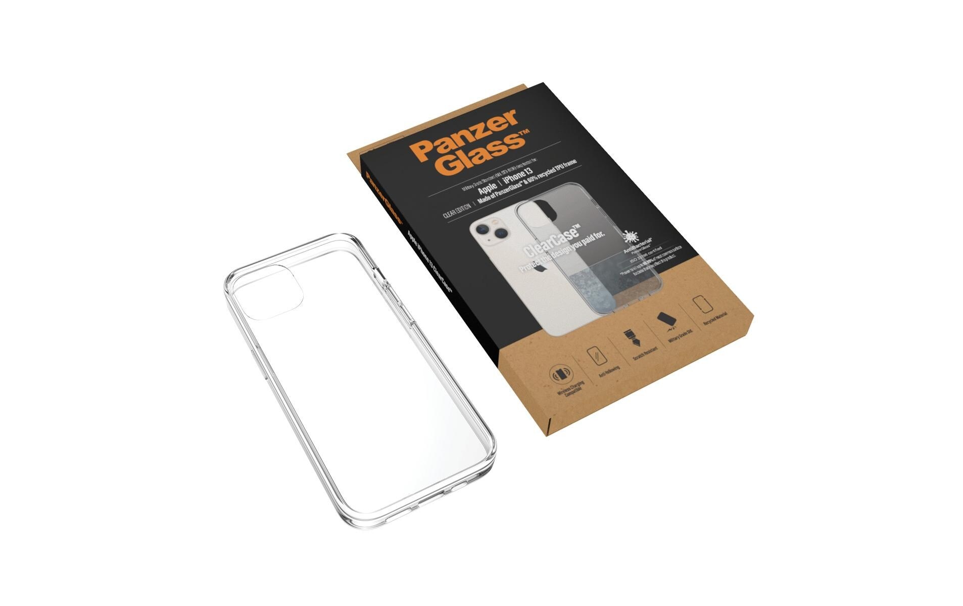 PanzerGlass Verre de protection d'écran »Back Cover ClearCase« für iPhone 13