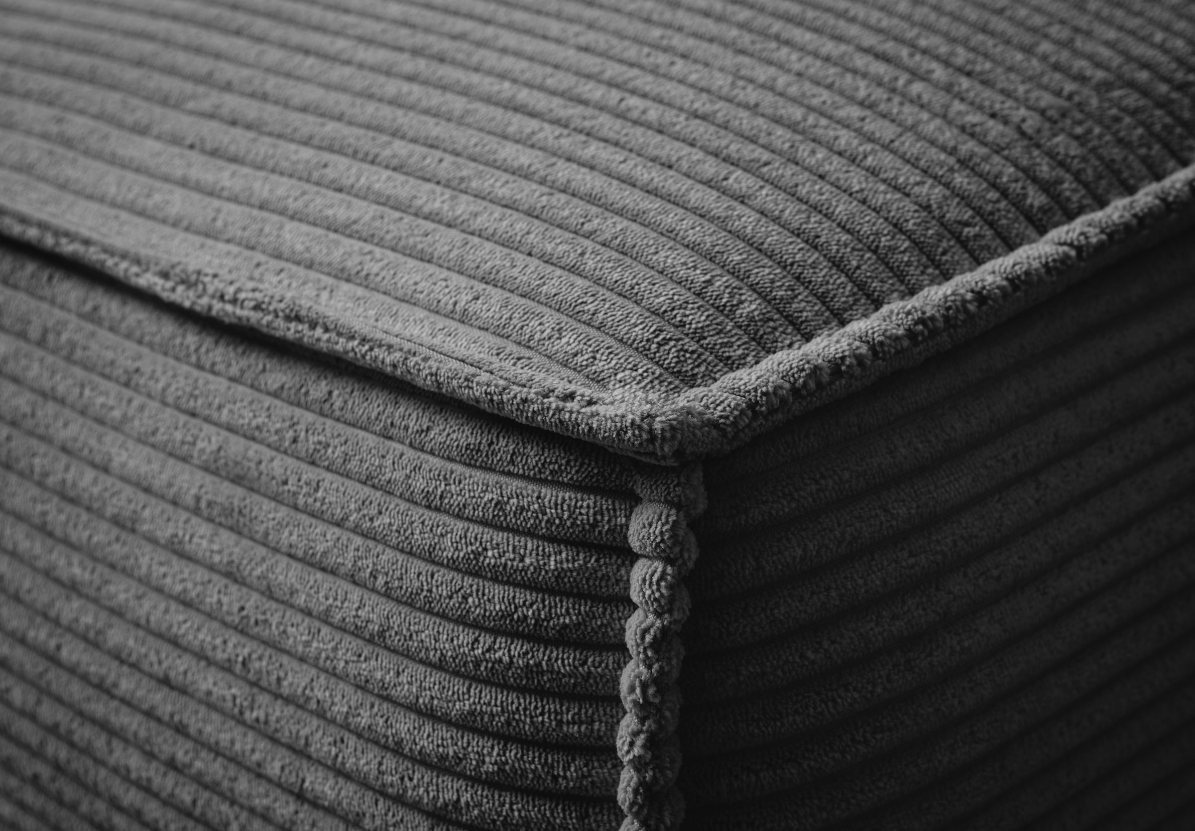 Home affaire Paysage de salon »mit Hocker, TVINNU, moderne U-Form in Cord oder Leinenoptik« Recamiere rechts/links, stellbar zum Schlafsofa (Krokodilverbinder)