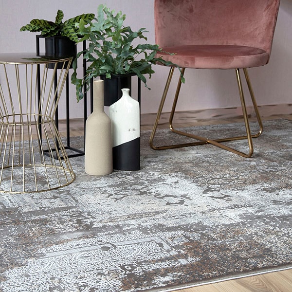 Obsession Tapis »My Jewel of Obsession 951« Rectangulaire 7 mm Höhe Kurzflor, modernes abstraktes Design, besonders hohe Materialdichte