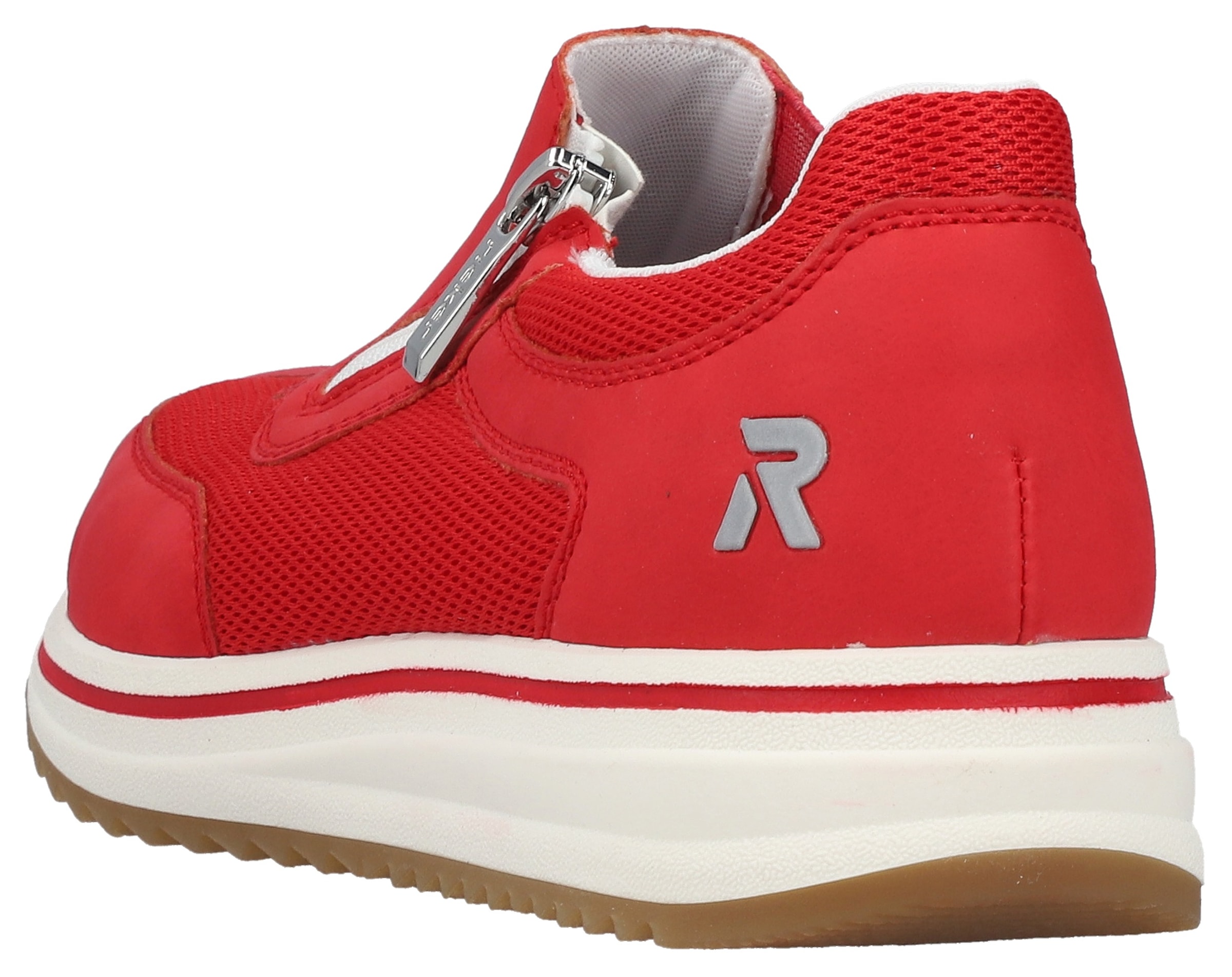 Rieker Slipper  Slip-on Sneaker, Halbschuh, Freizeitschuh mit Reissverschluss
