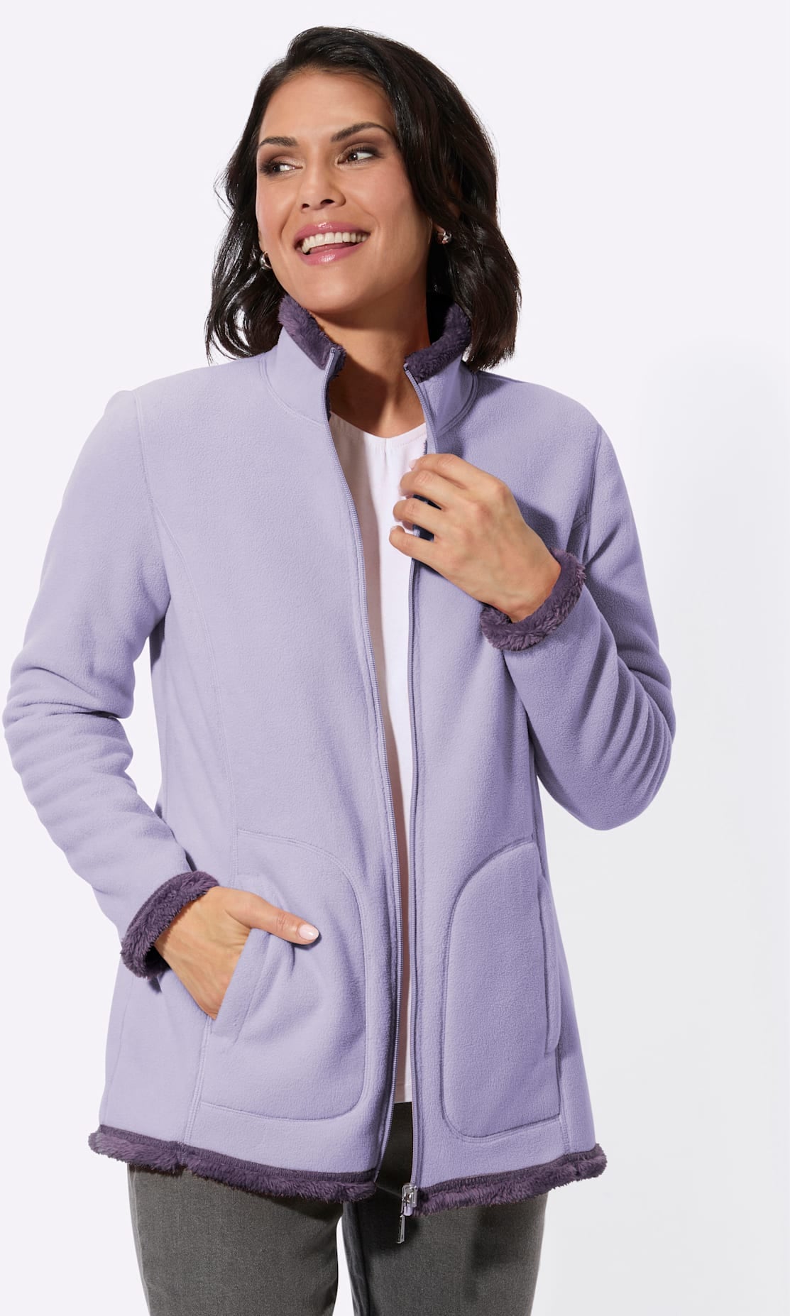 Casual Looks Fleecejacke