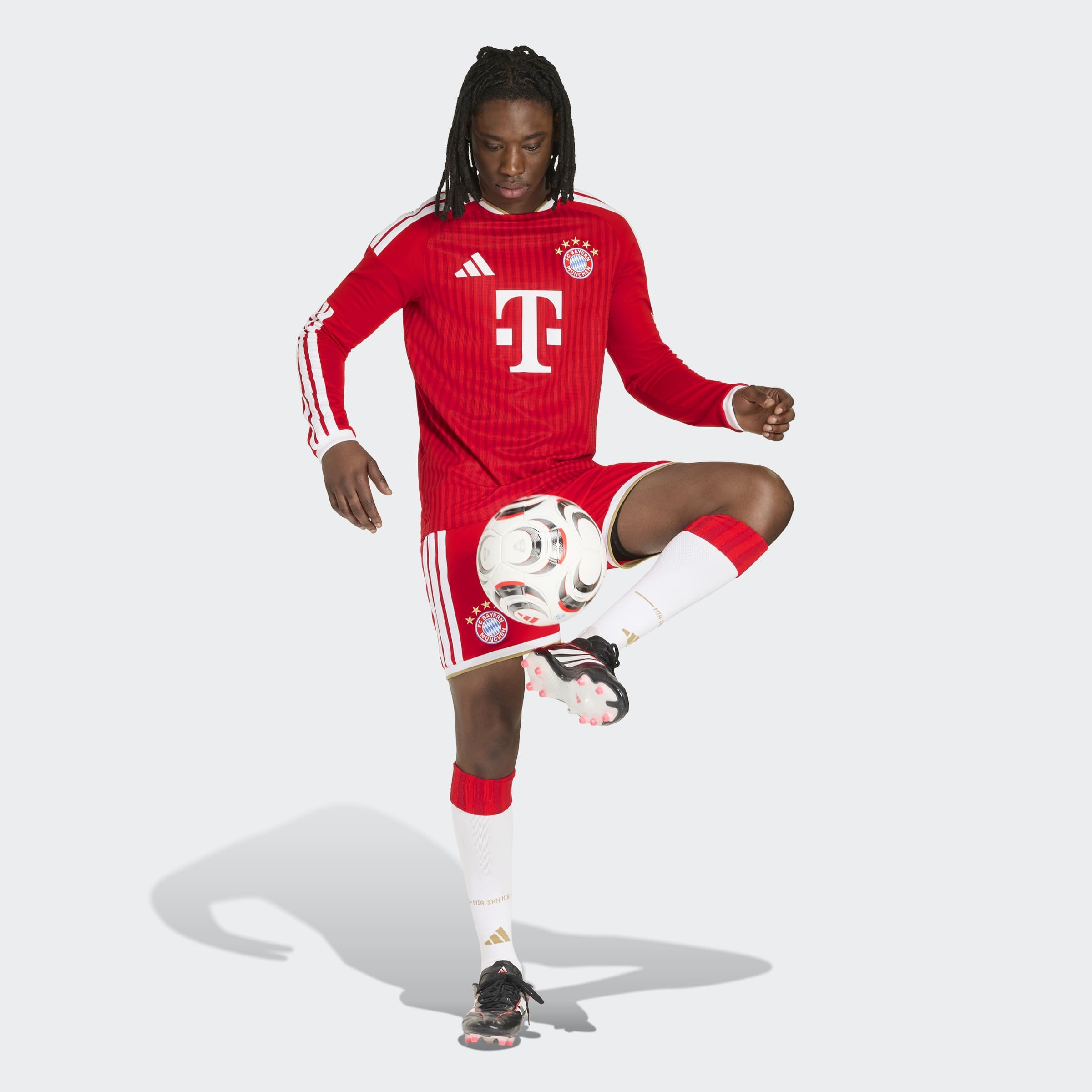 adidas Performance Maillot de foot »FCB H JSY L« mit Rundhalsausschnitt, schmal geschnittene Passform