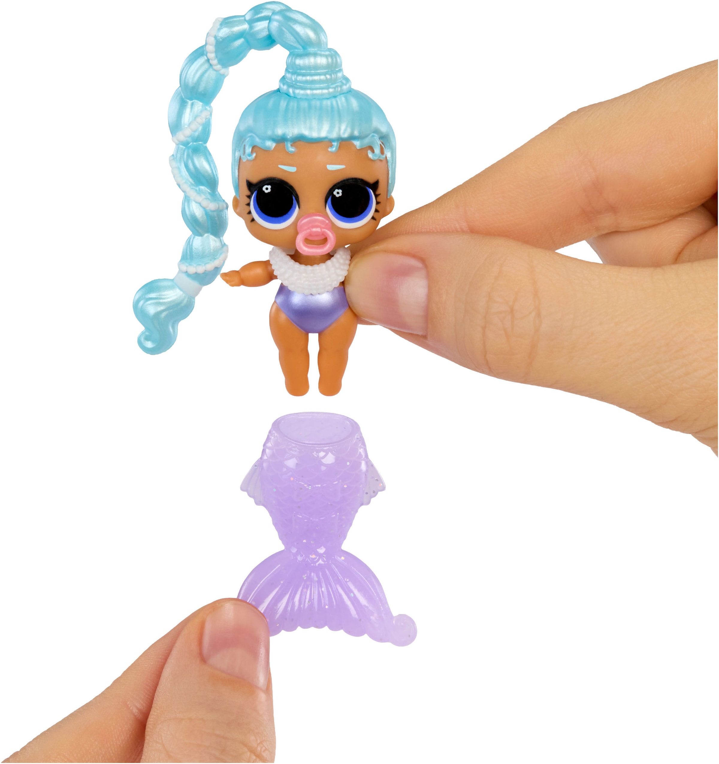 L.O.L. SURPRISE! Anziehpuppe »L.O.L. Surprise Mermaids! Makeover Magic Baby Sisters« Sortierte Lieferung - Abbildungen dienen als Beispiele!