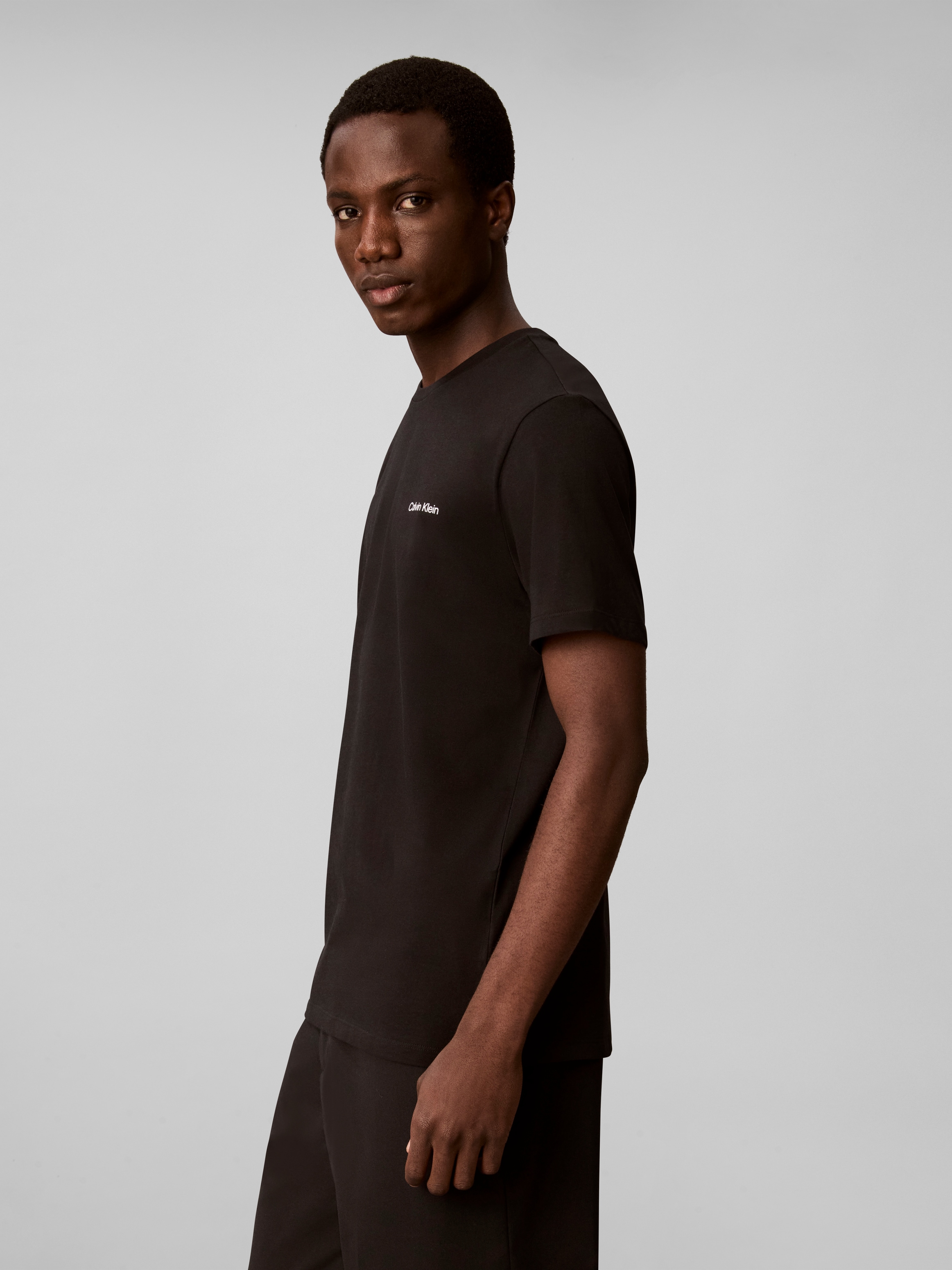 Calvin Klein Jeans T-shirt »MICRO LOGO CREWNECK TEE« 2 Coupe régulière avec col rond