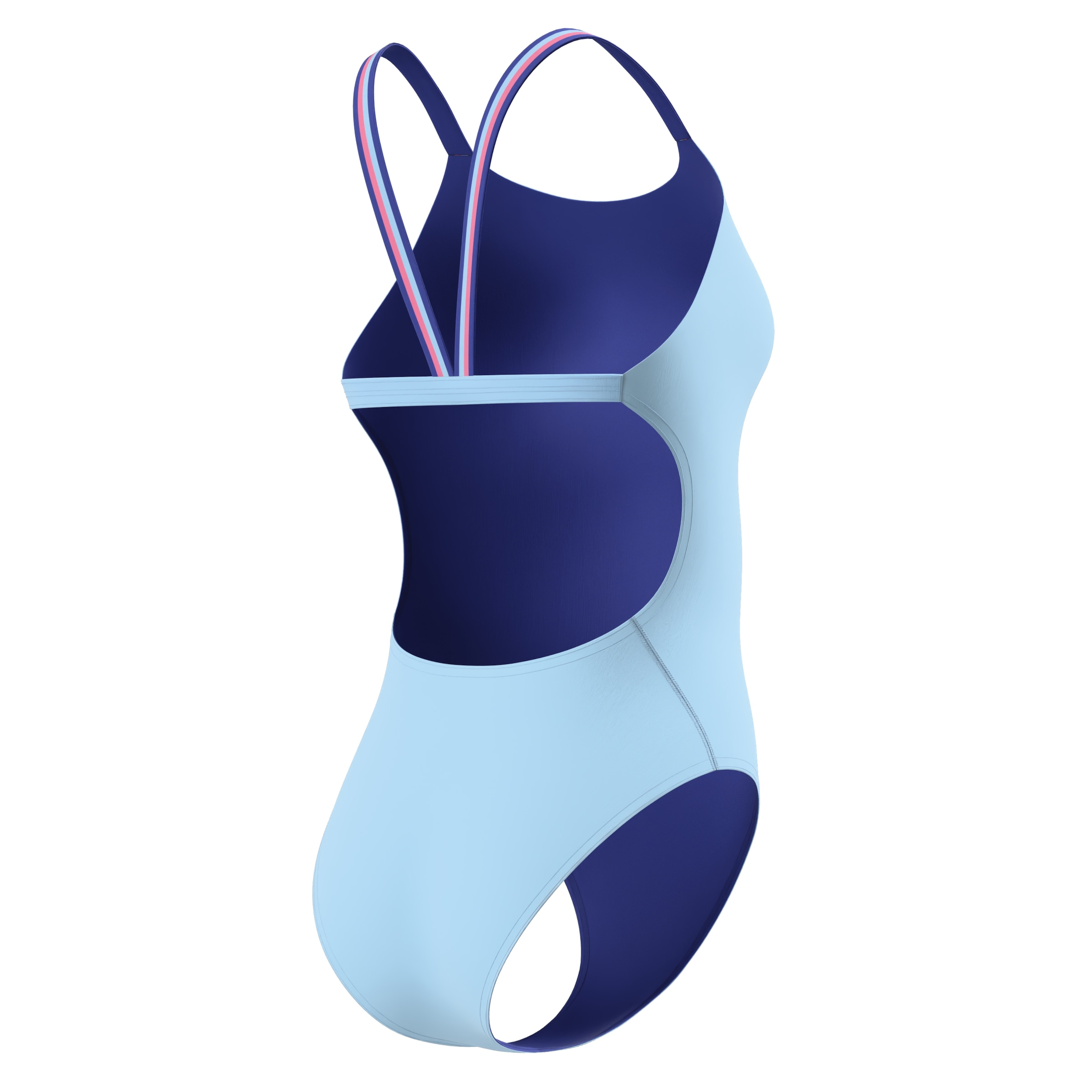 Speedo Badeanzug »FL SOLID COMFORT V-BACK LTBLU«