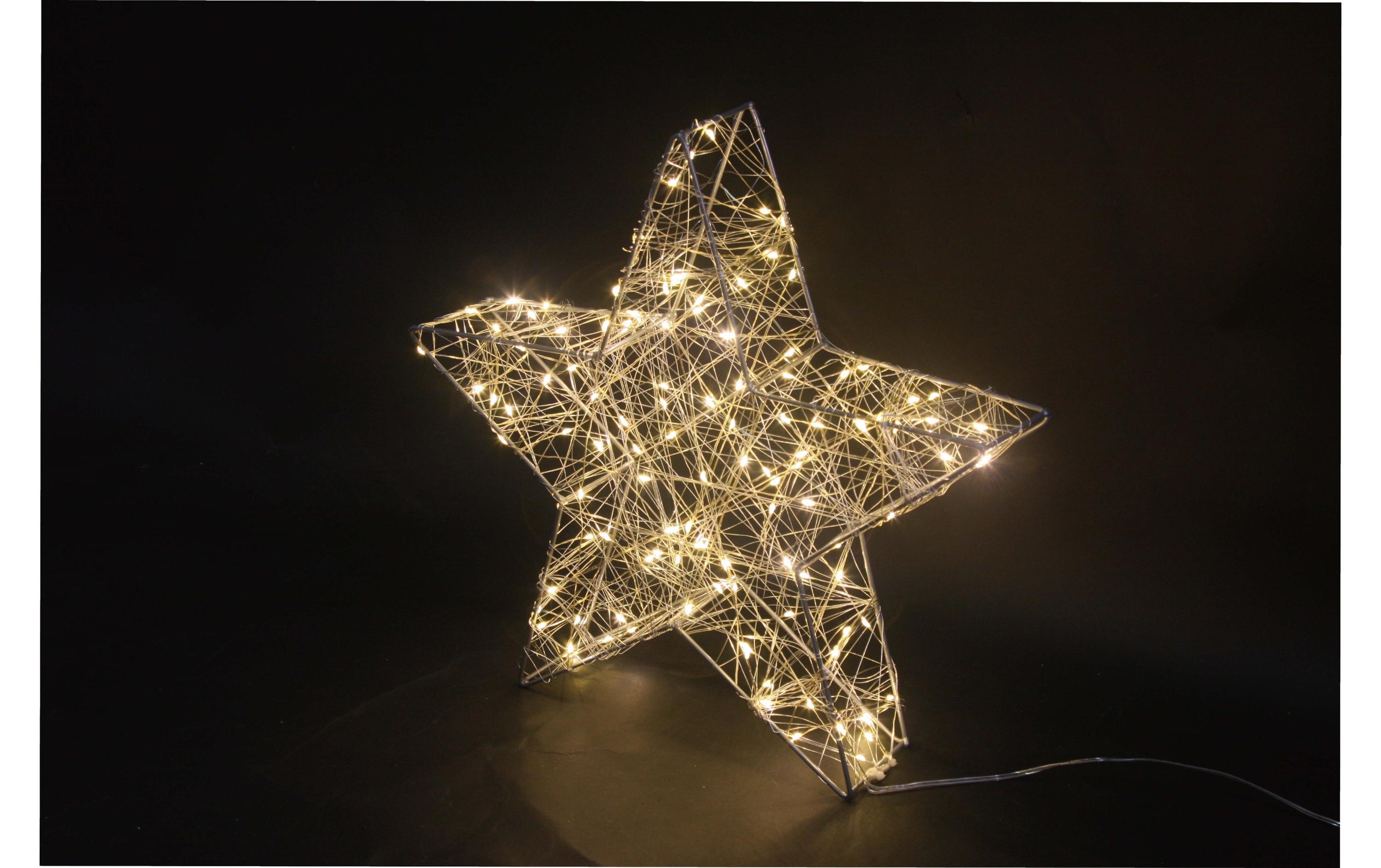   Figurine décorative LED »Dameco Stern 120 LEDs« blanc chaud