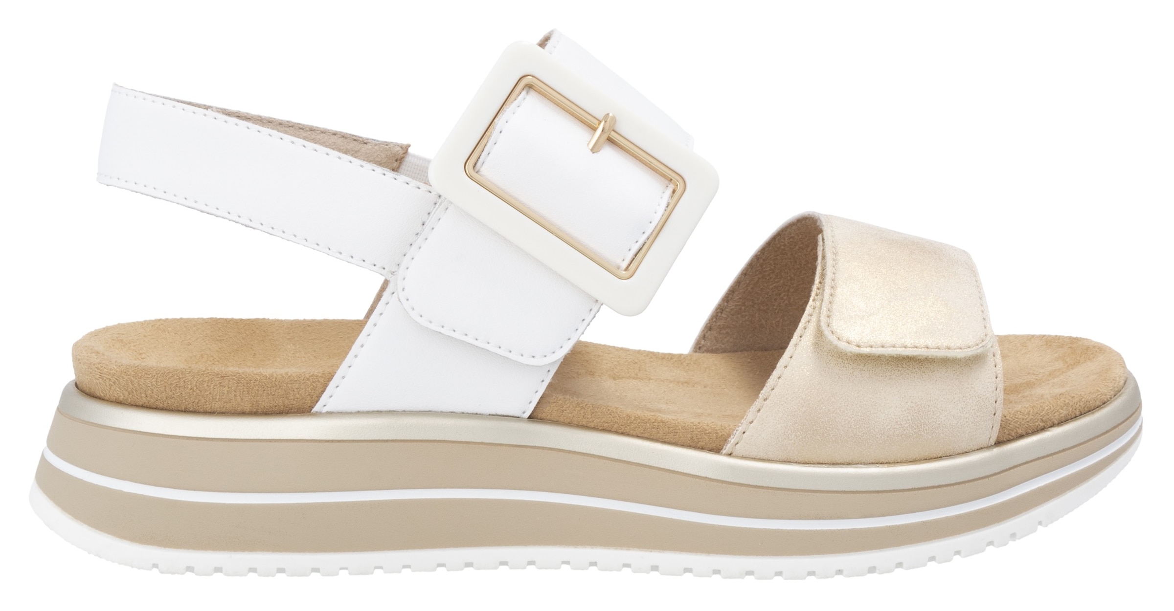 Remonte Keilsandalette  , Sommerschuh, Riemchensandale mit komfortablem Softfussbett