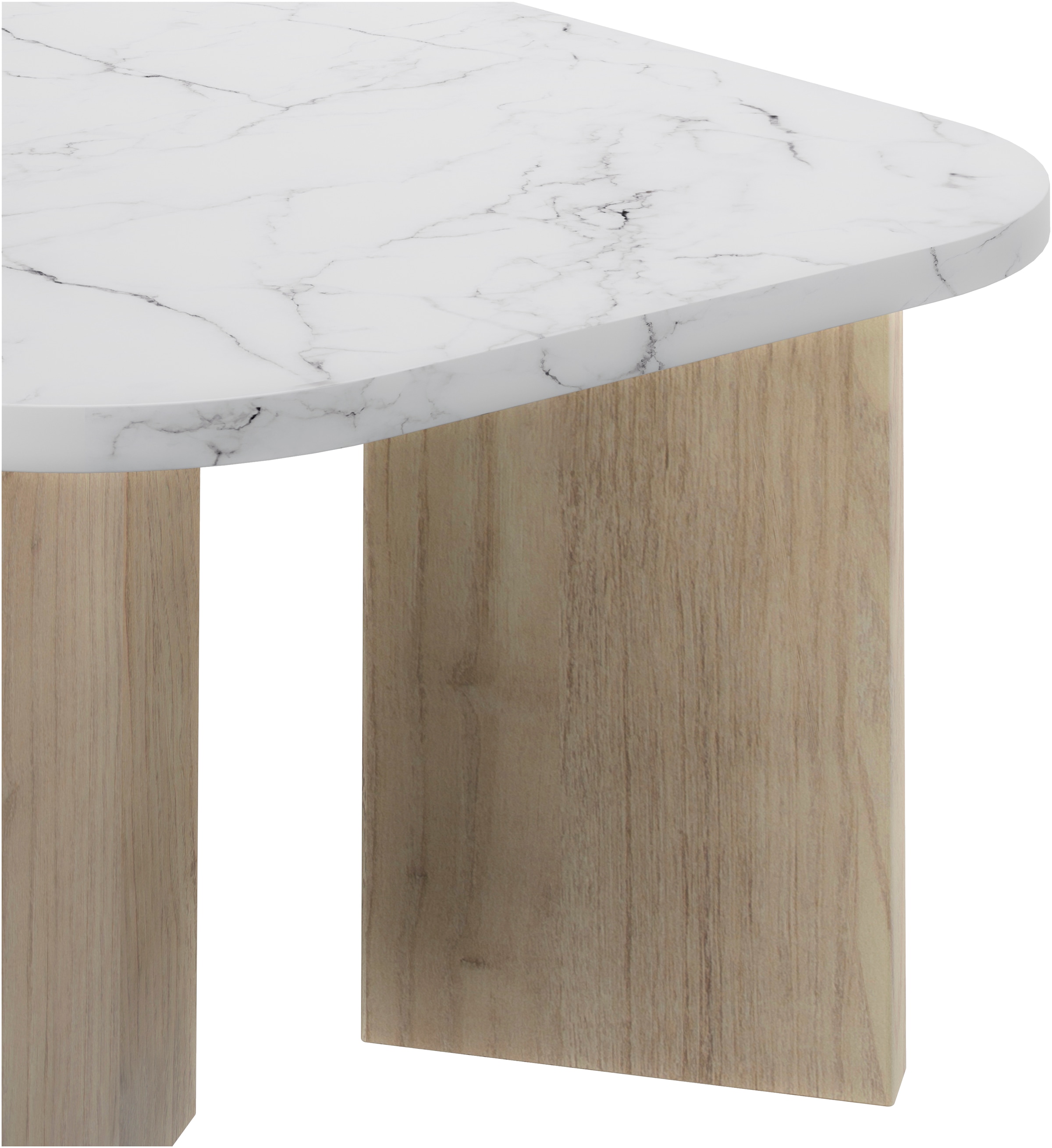 Gami Couchtisch »Quartz« Couchtisch mit Marmor-optik Tischeplatte