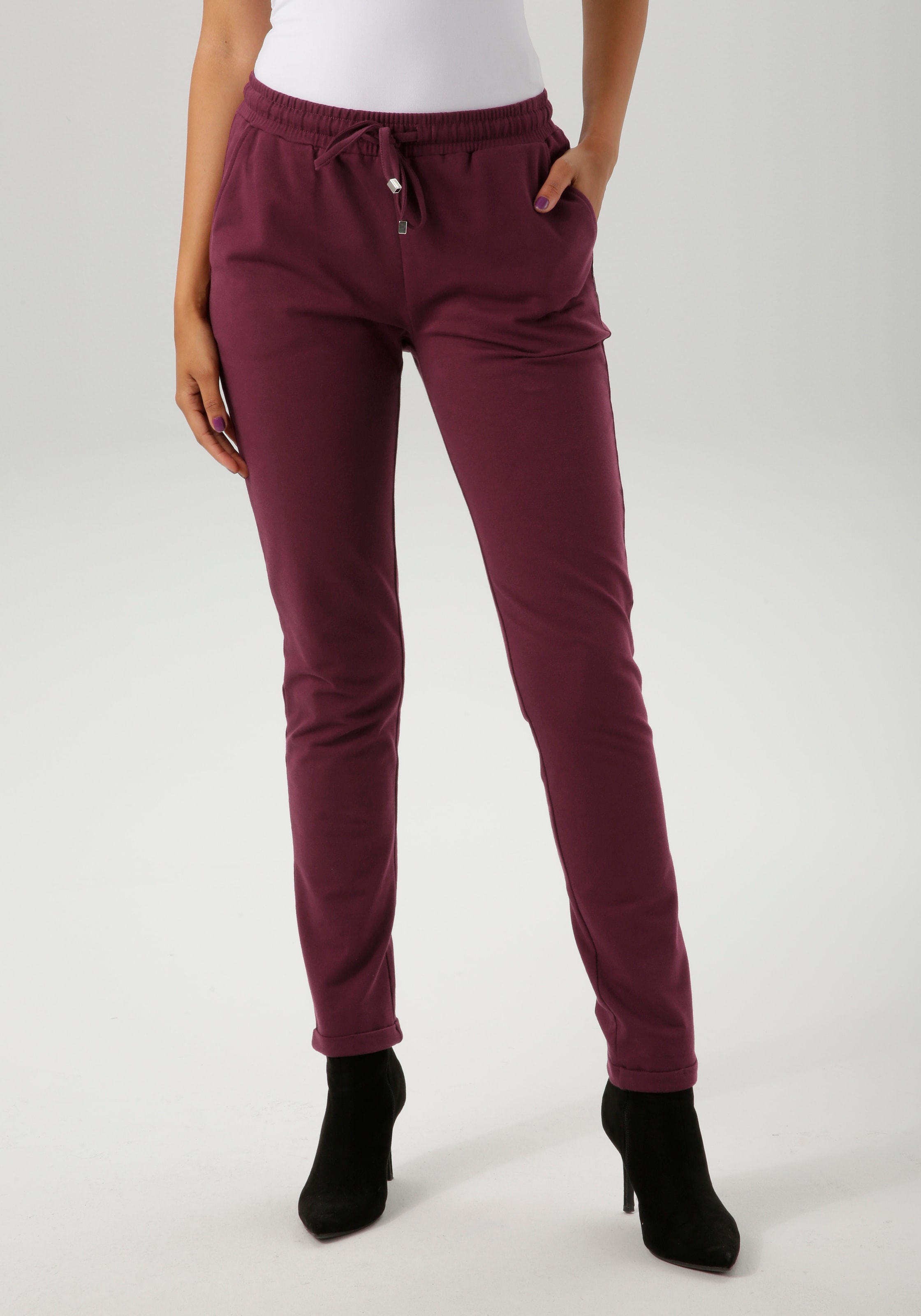 Aniston CASUAL Pantalon à enfiler  mit seitlichem ANISTON-Label