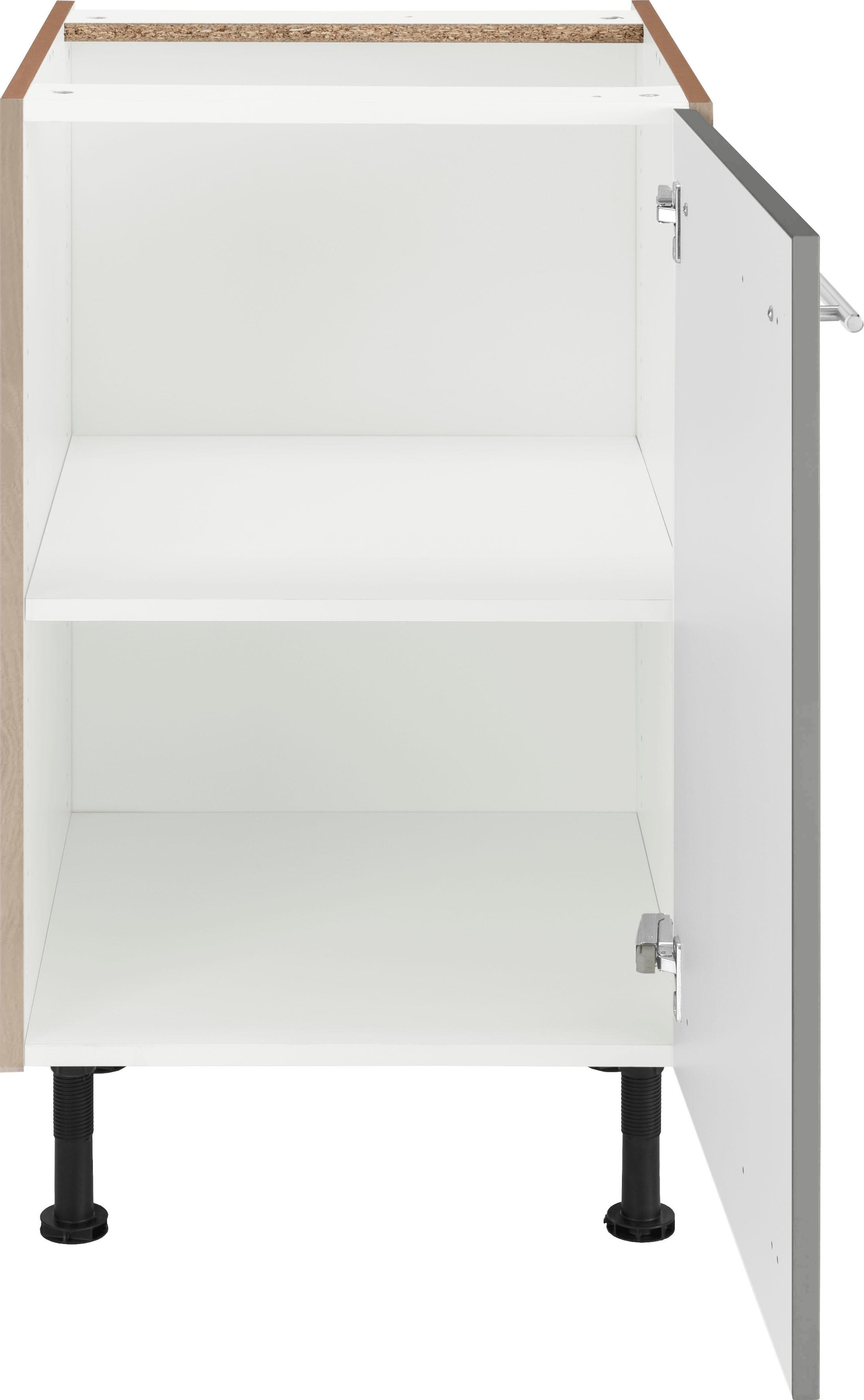OPTIFIT Unterschrank »Bern« 50 cm breit, mit 1 Tür mit höhenverstellbaren Füssen, mit Metallgriff